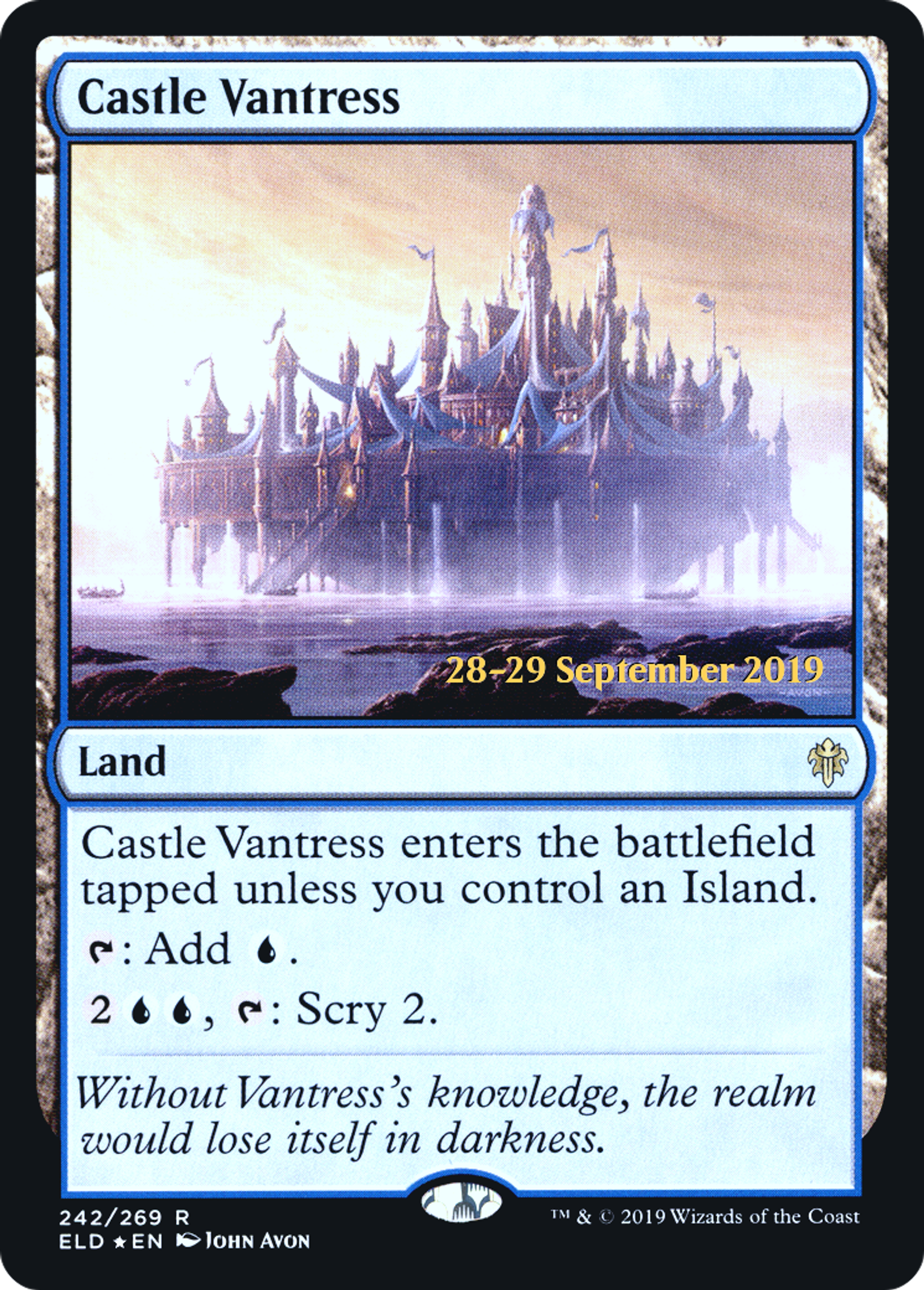 Château Vantress — Throne of Eldraine Promos — Magic: The Gathering