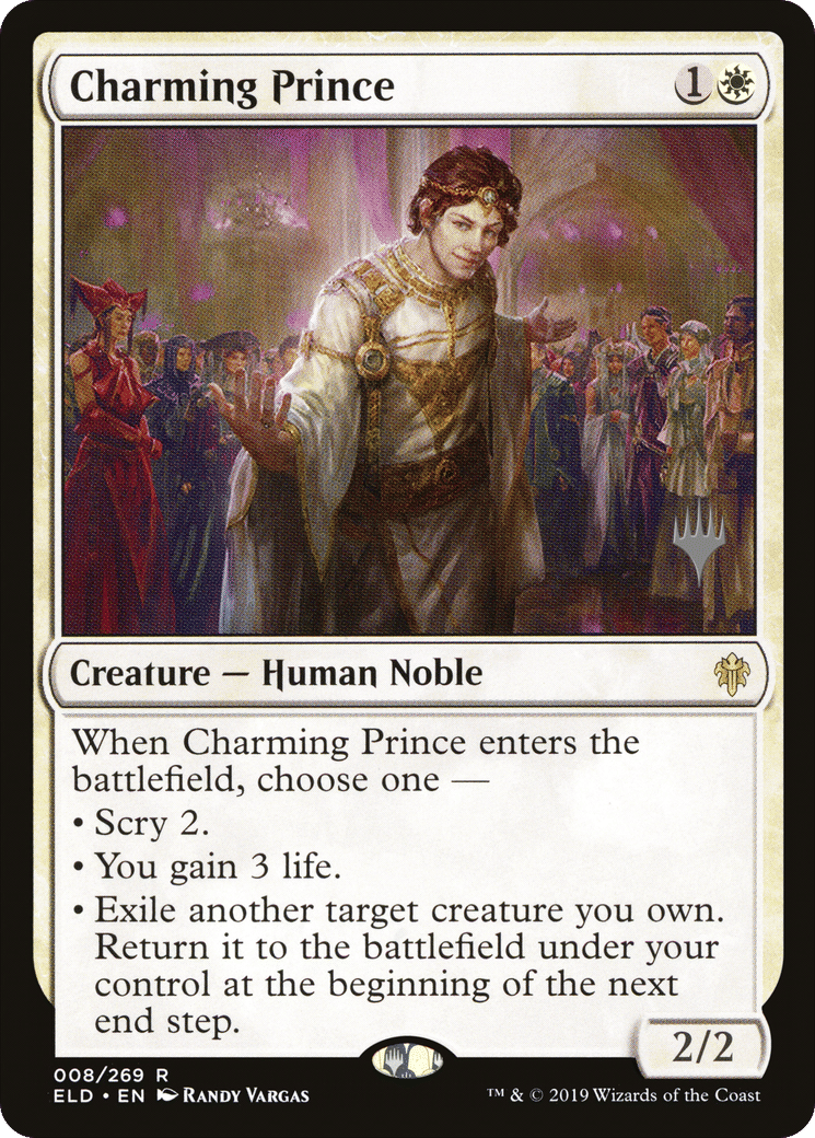 Charming Prince — Throne of Eldraine Promos — Magic: The Gathering