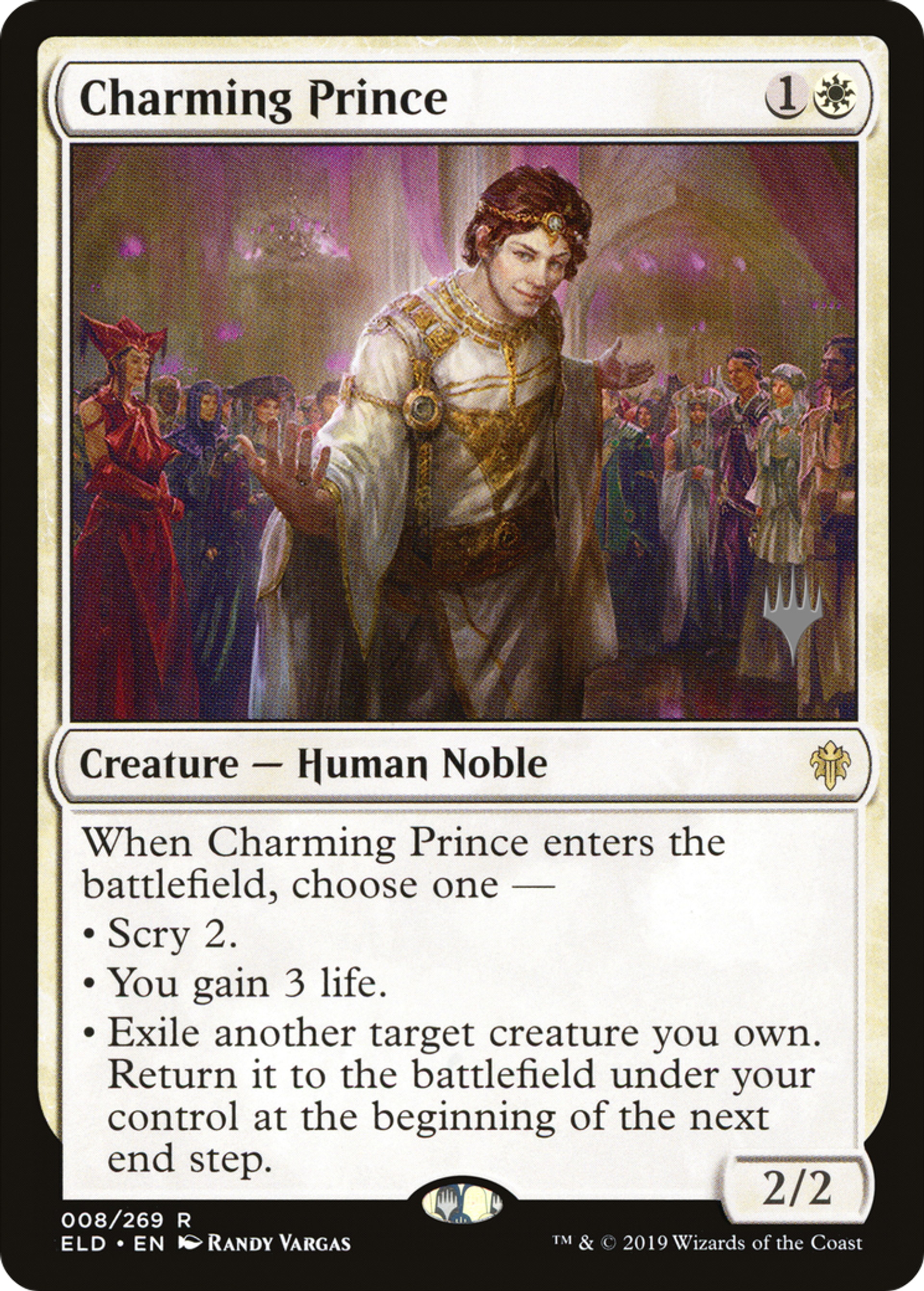 Prince charmant — Throne of Eldraine Promos — Magic: The Gathering
