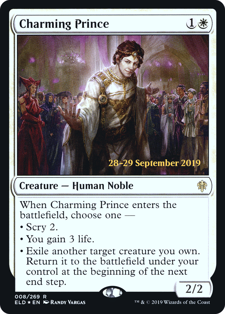 Charming Prince — Throne of Eldraine Promos — Magic: The Gathering