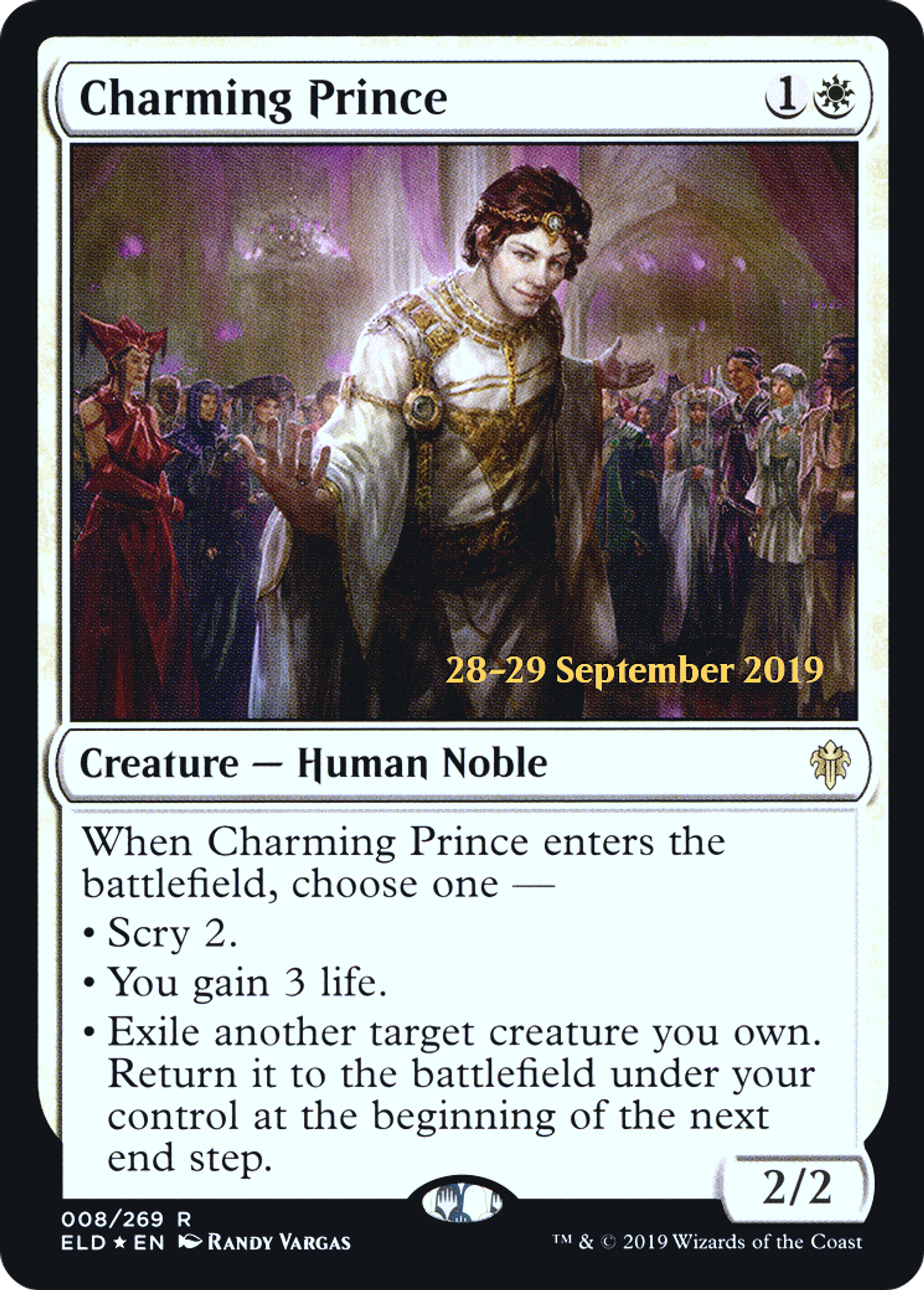 Prince charmant — Throne of Eldraine Promos — Magic: The Gathering