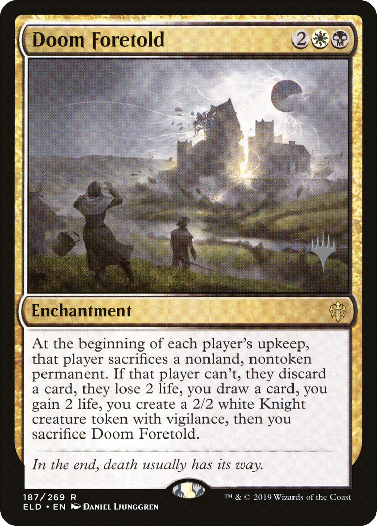 Doom Foretold — Throne of Eldraine Promos — Magic: The Gathering