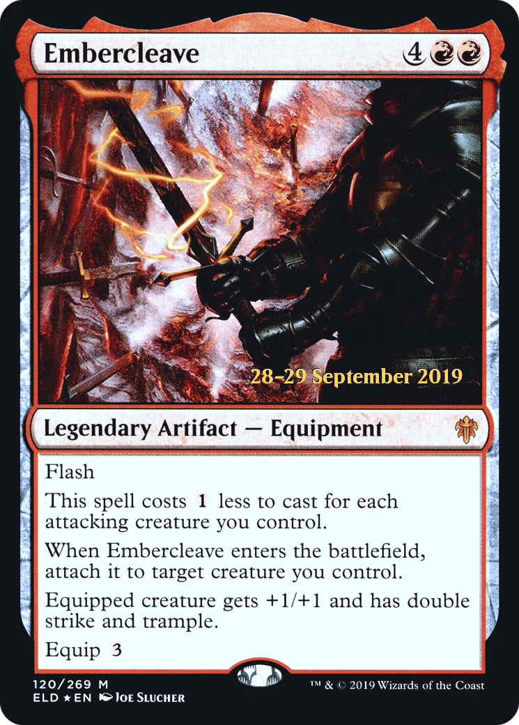Embercleave — Throne of Eldraine Promos — Magic: The Gathering