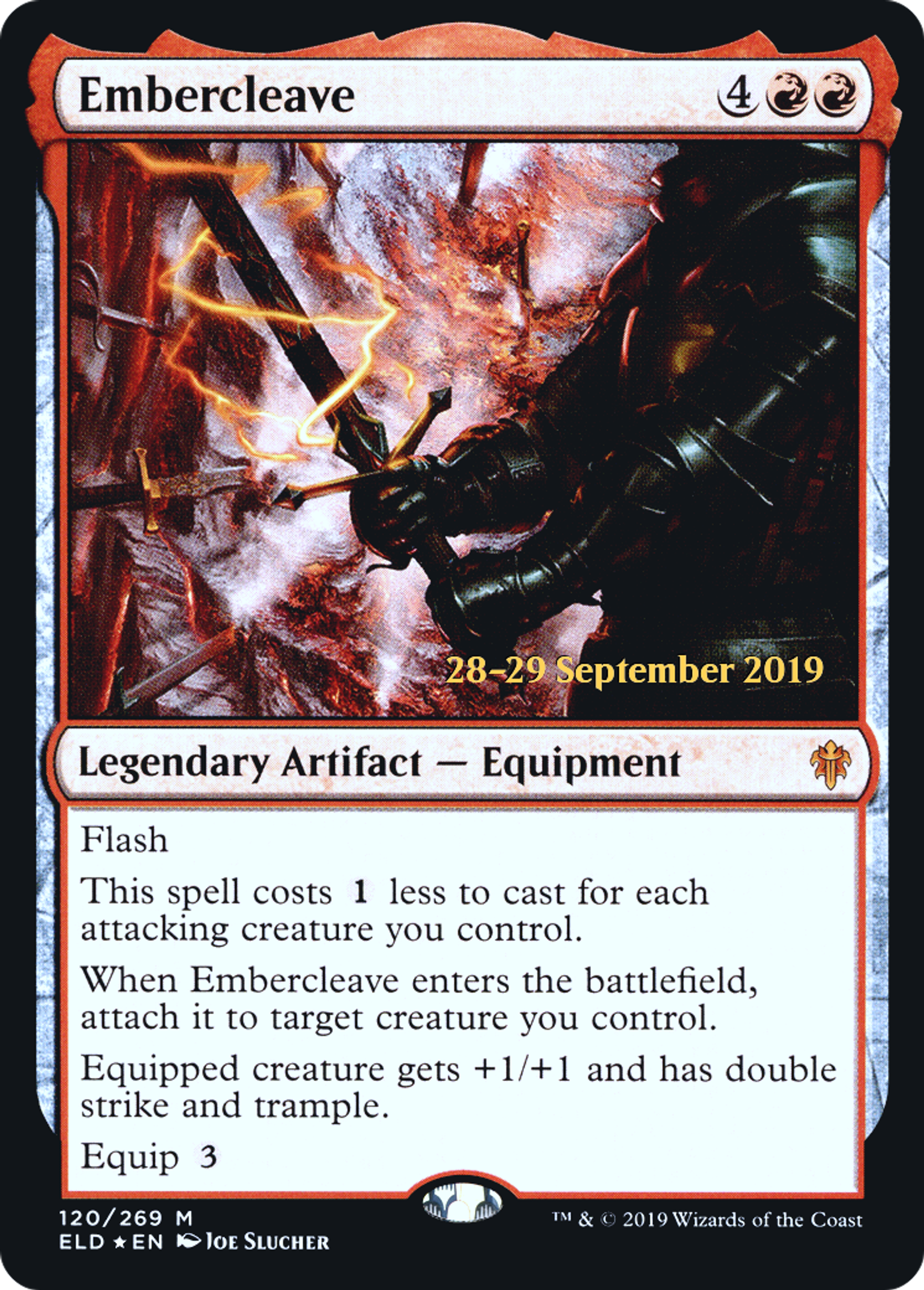 Embercleave — Throne of Eldraine Promos — Magic: The Gathering