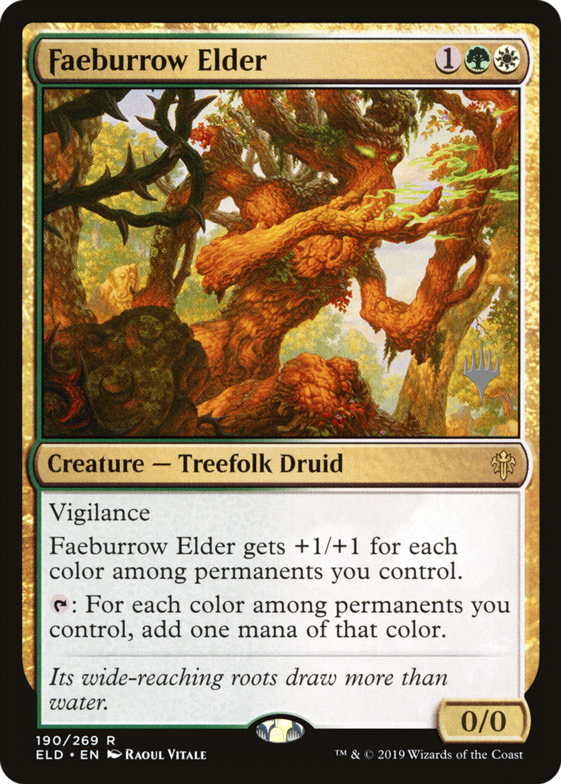Ancêtre du Terrier des Faes — Throne of Eldraine Promos — Magic: The Gathering