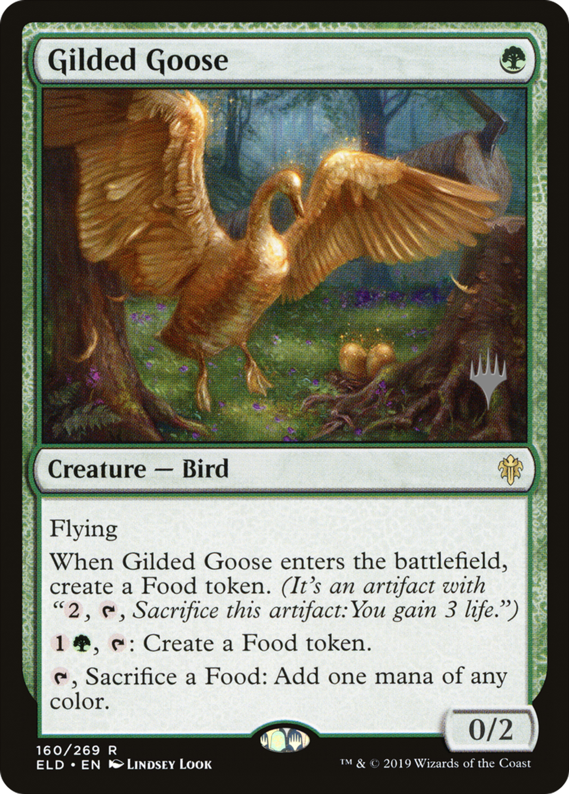 Oie d'or — Throne of Eldraine Promos — Magic: The Gathering