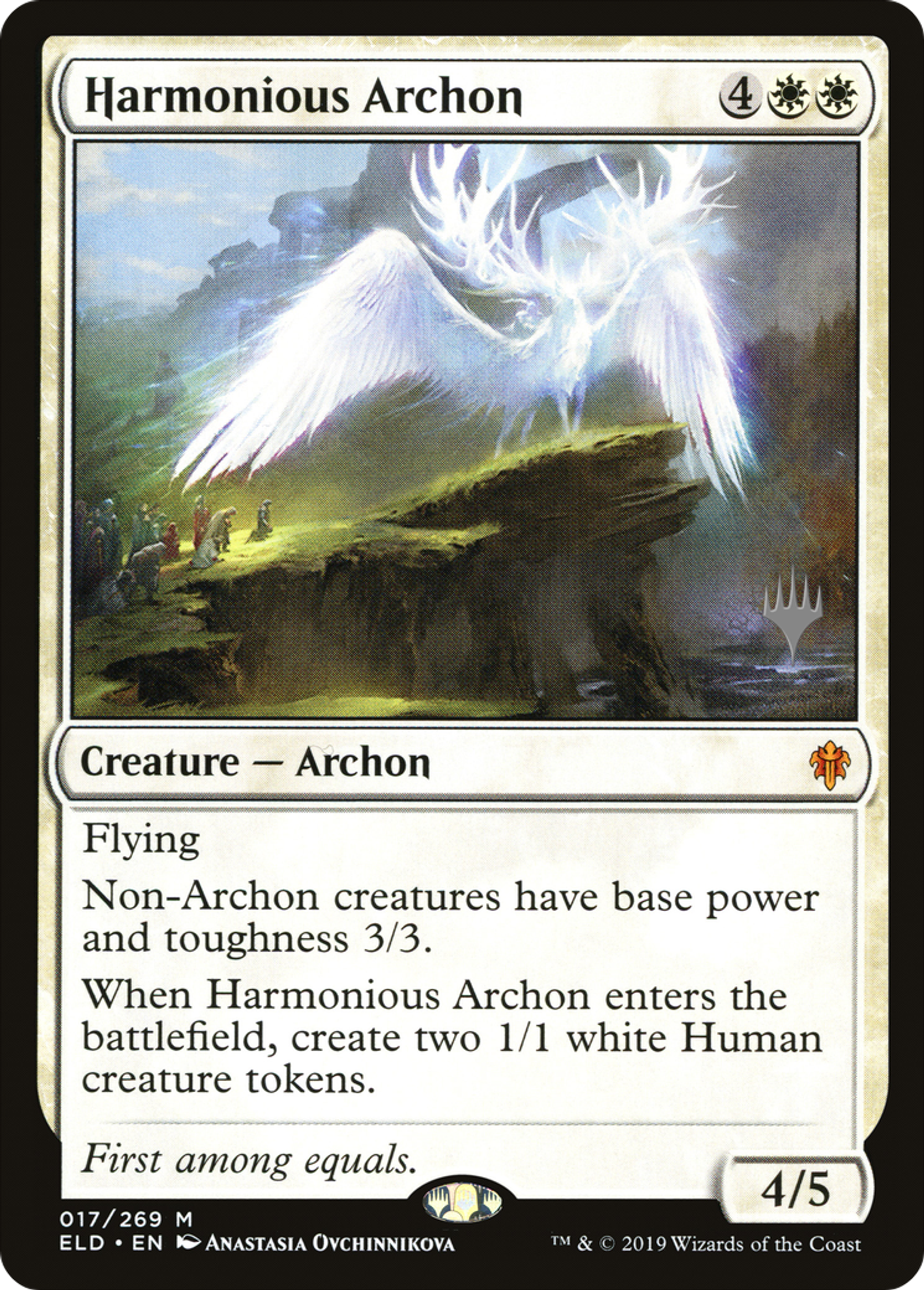 Archonte harmonieux — Throne of Eldraine Promos — Magic: The Gathering