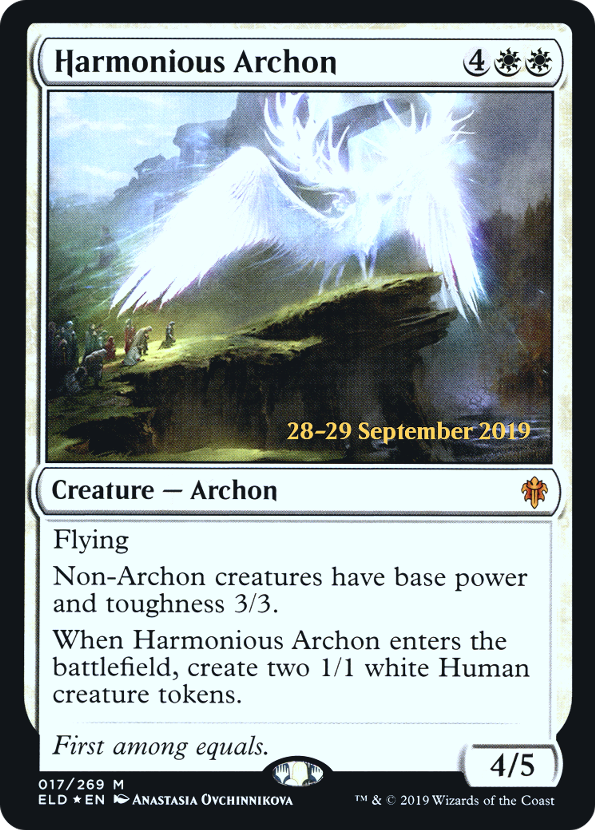 Archonte harmonieux — Throne of Eldraine Promos — Magic: The Gathering