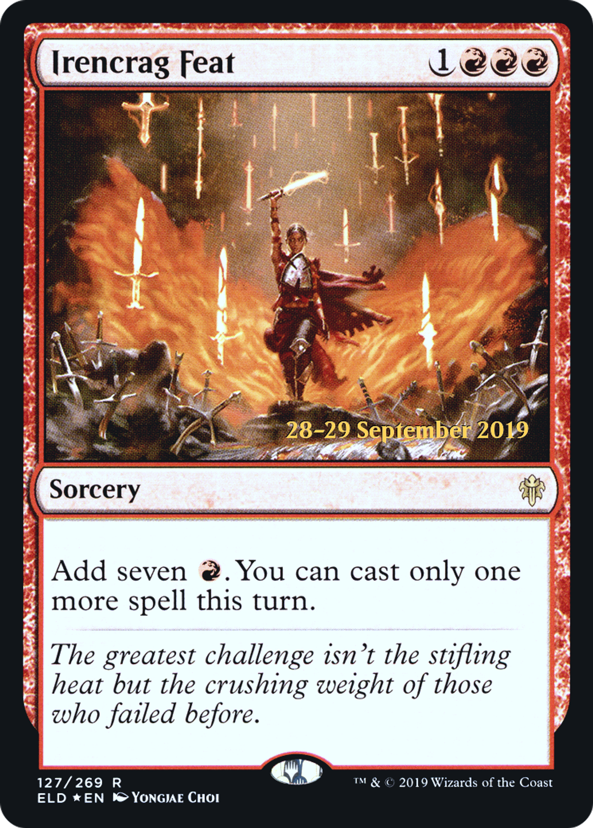 Haut fait de Culmefer — Throne of Eldraine Promos — Magic: The Gathering