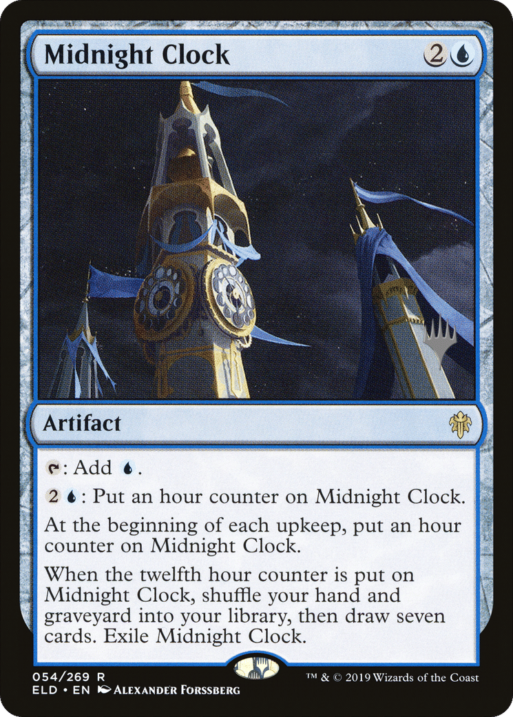 Midnight Clock — Throne of Eldraine Promos — Magic: The Gathering