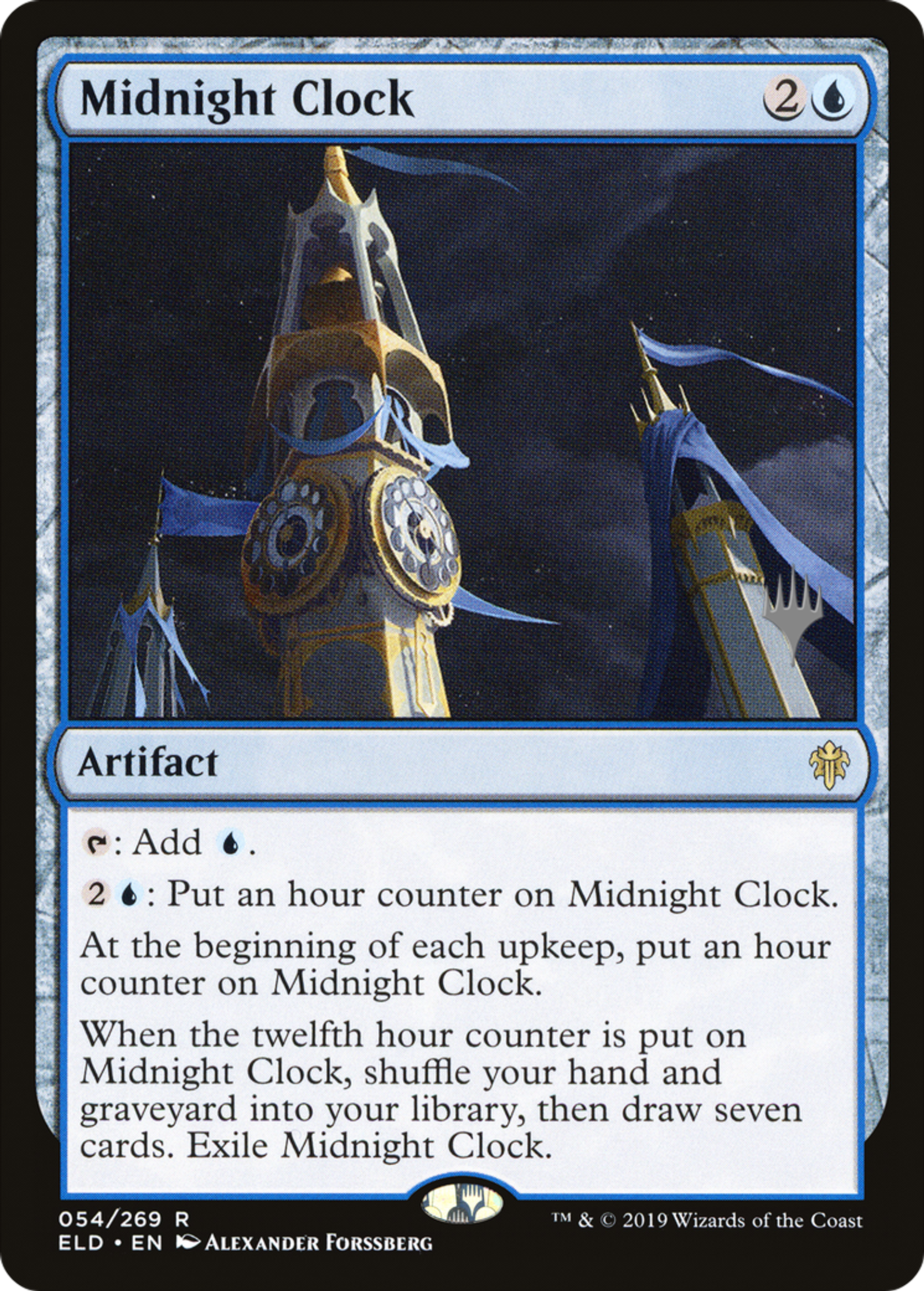 Midnight Clock — Throne of Eldraine Promos — Magic: The Gathering