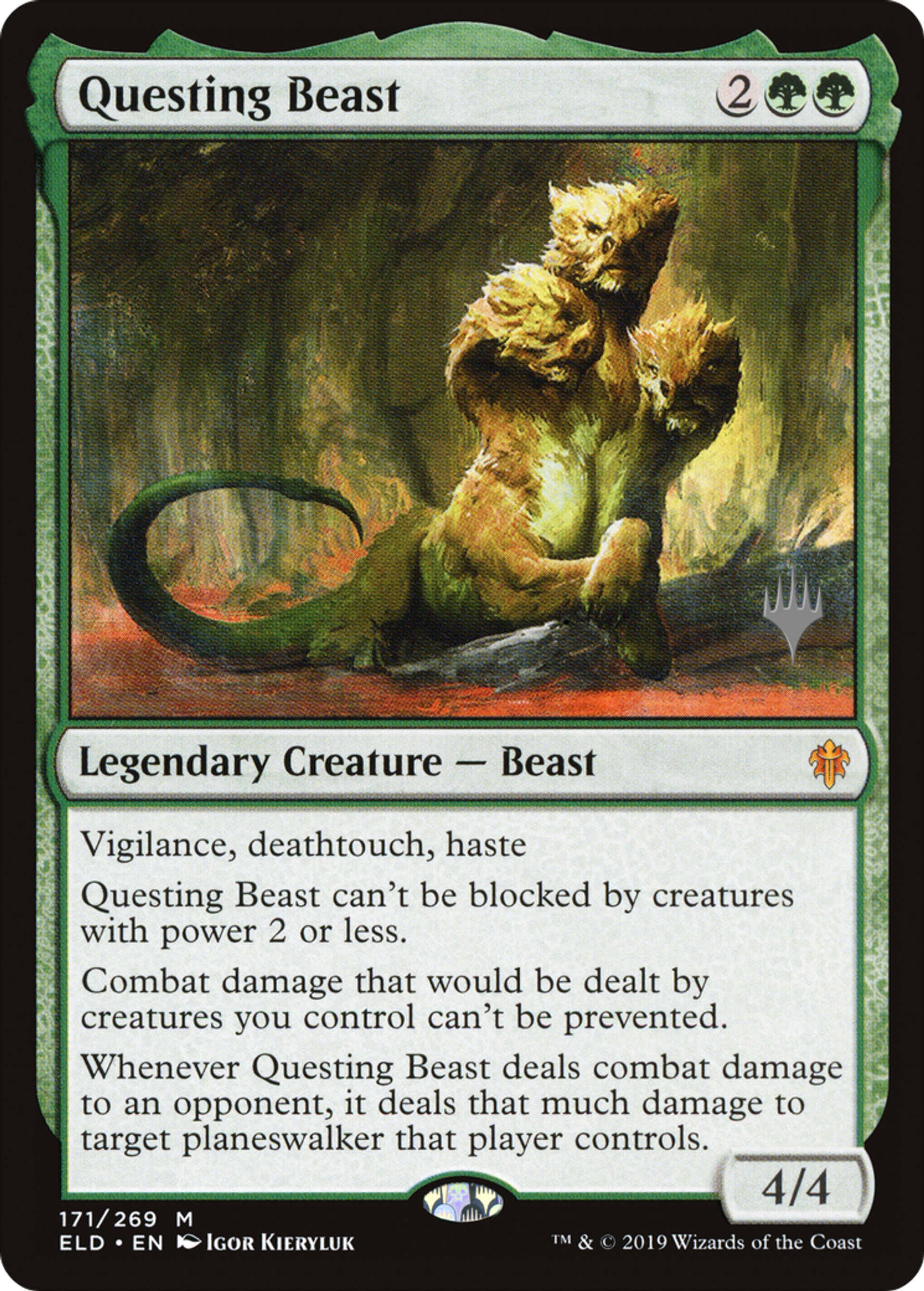Bête de Quête — Throne of Eldraine Promos — Magic: The Gathering