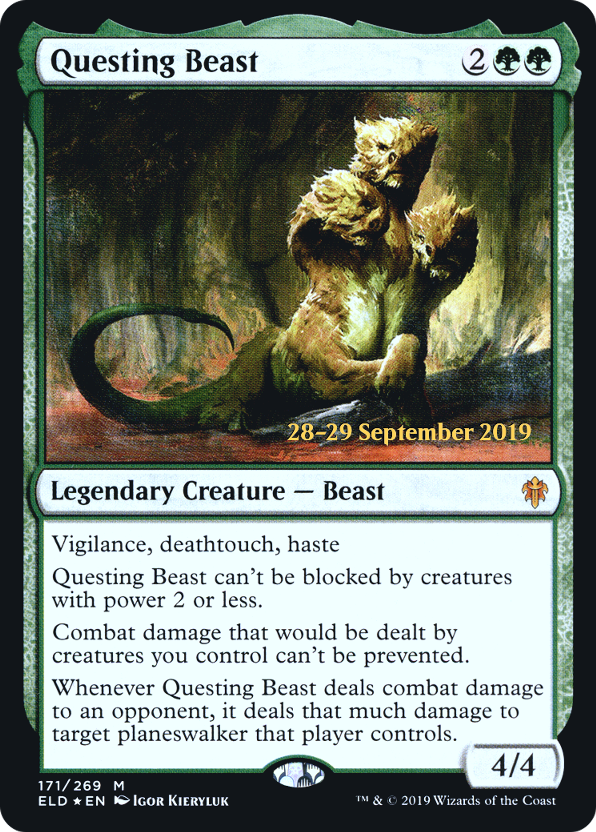 Bête de Quête — Throne of Eldraine Promos — Magic: The Gathering