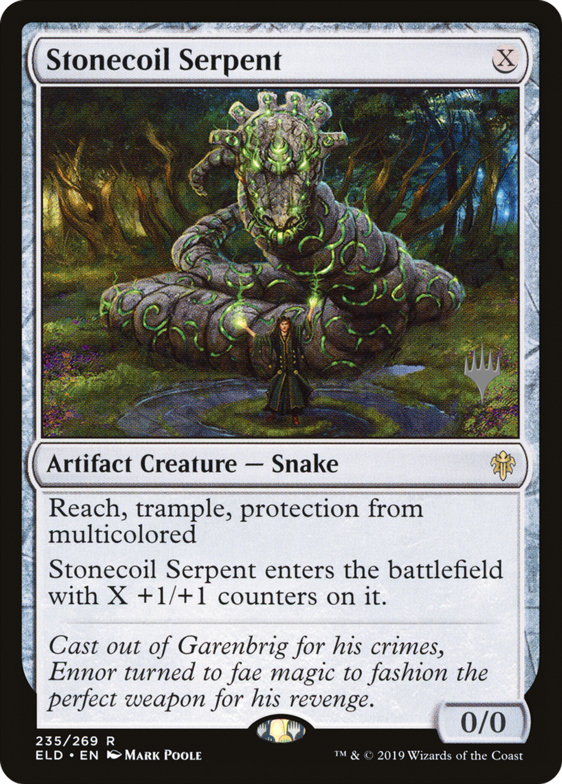 Grand serpent annoroc — Throne of Eldraine Promos — Magic: The Gathering