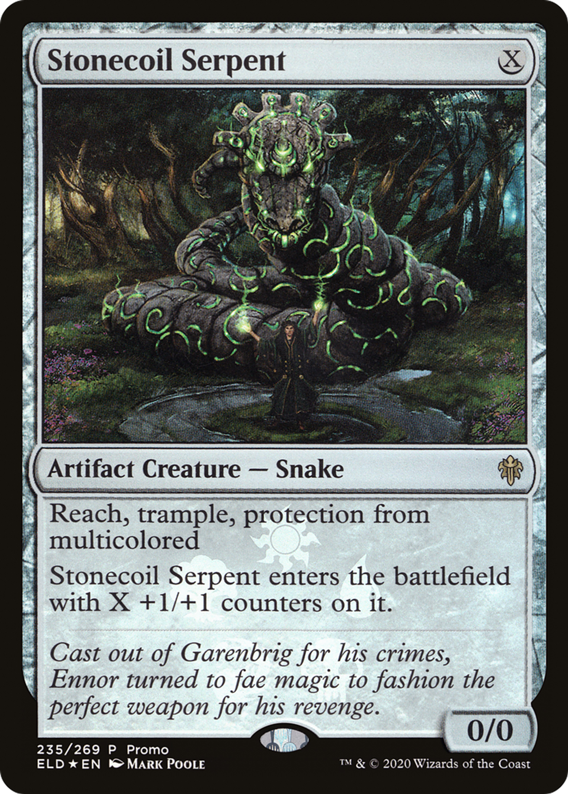 Grand serpent annoroc — Throne of Eldraine Promos — Magic: The Gathering