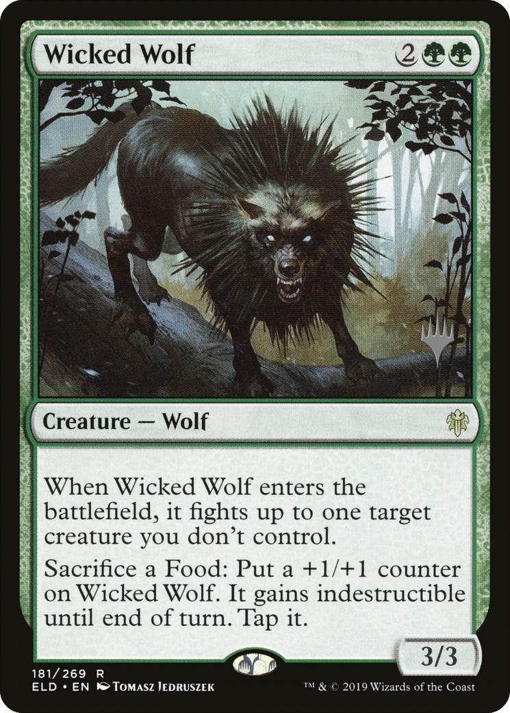 Méchant loup — Throne of Eldraine Promos — Magic: The Gathering