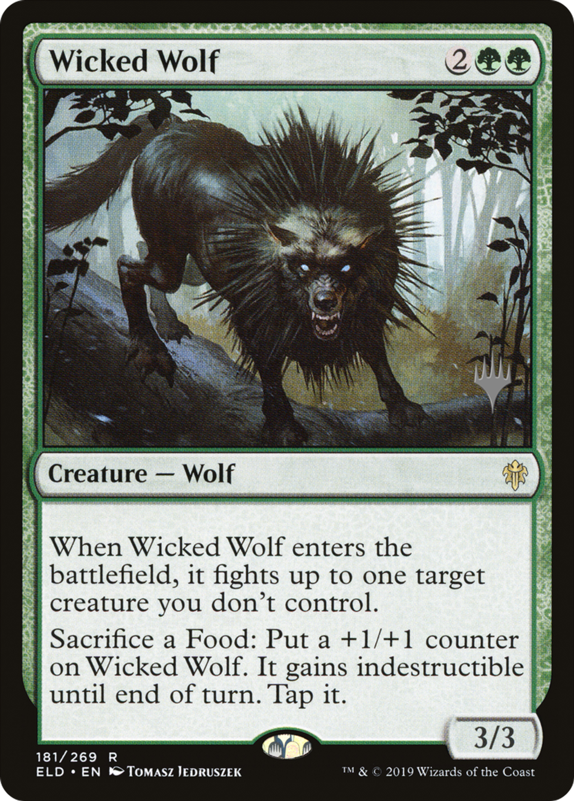 Méchant loup — Throne of Eldraine Promos — Magic: The Gathering
