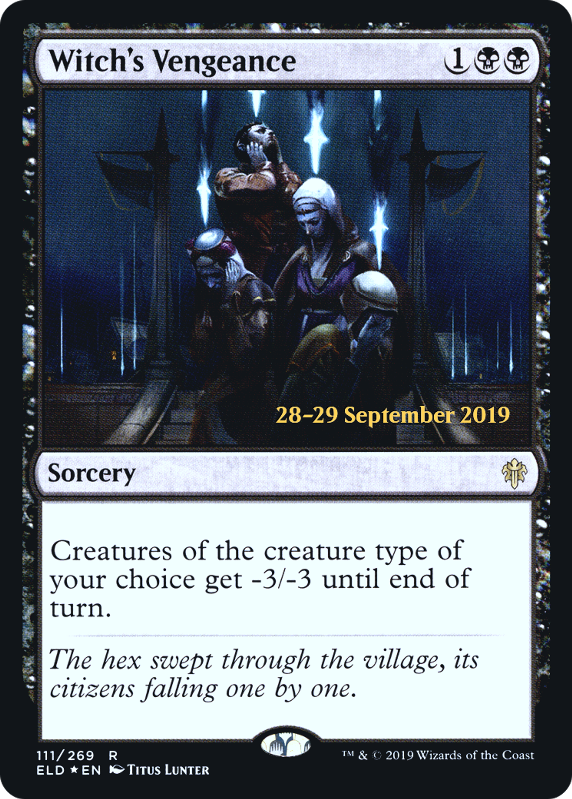 Vengeance de l'envoûteuse — Throne of Eldraine Promos — Magic: The Gathering