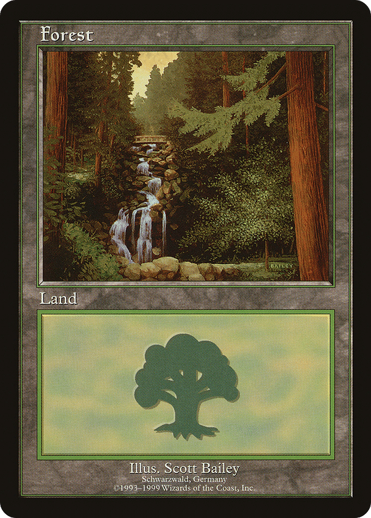 Forêt — European Land Program — Magic: The Gathering