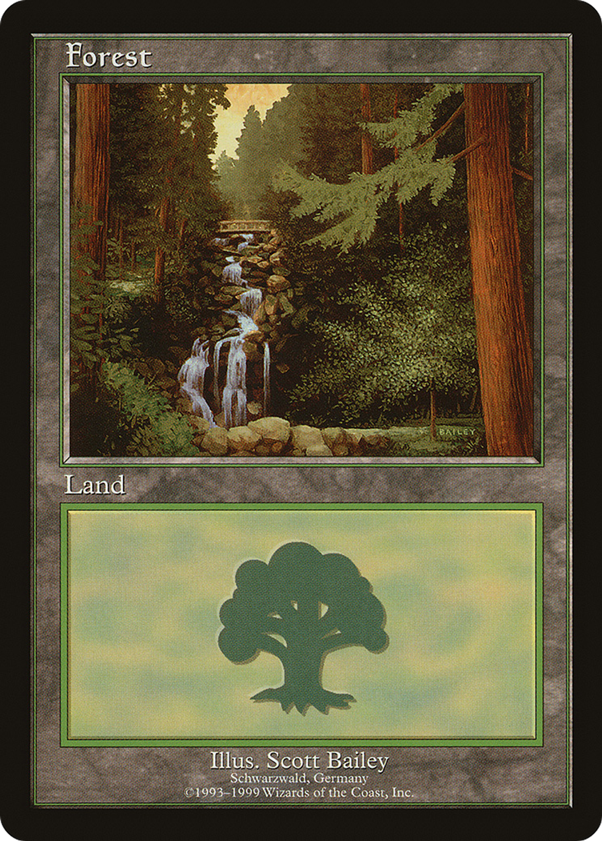 Forest — European Land Program — Magic: The Gathering