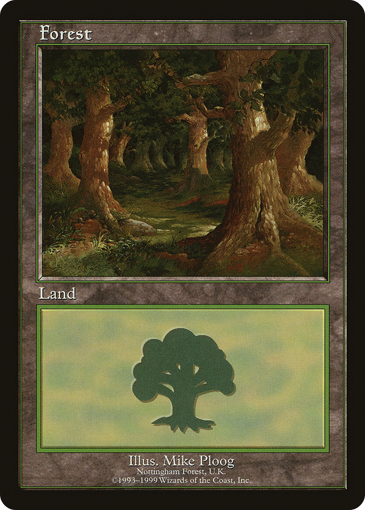 Forest — European Land Program — Magic: The Gathering