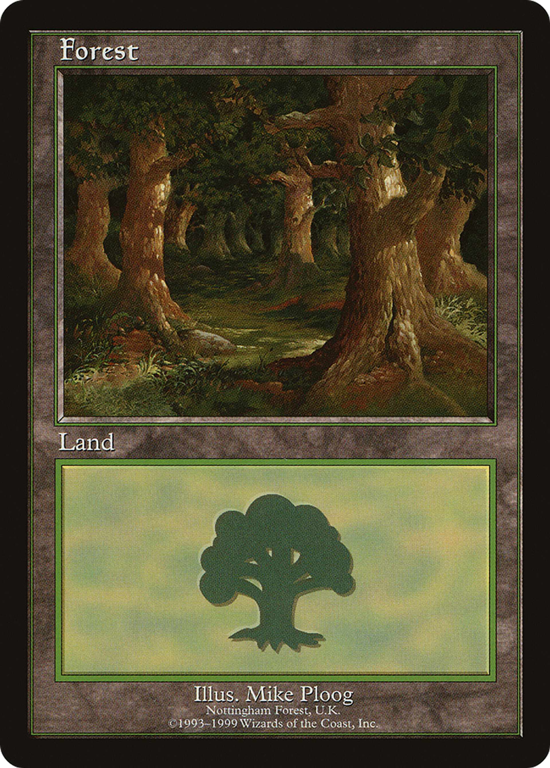 Forest — European Land Program — Magic: The Gathering