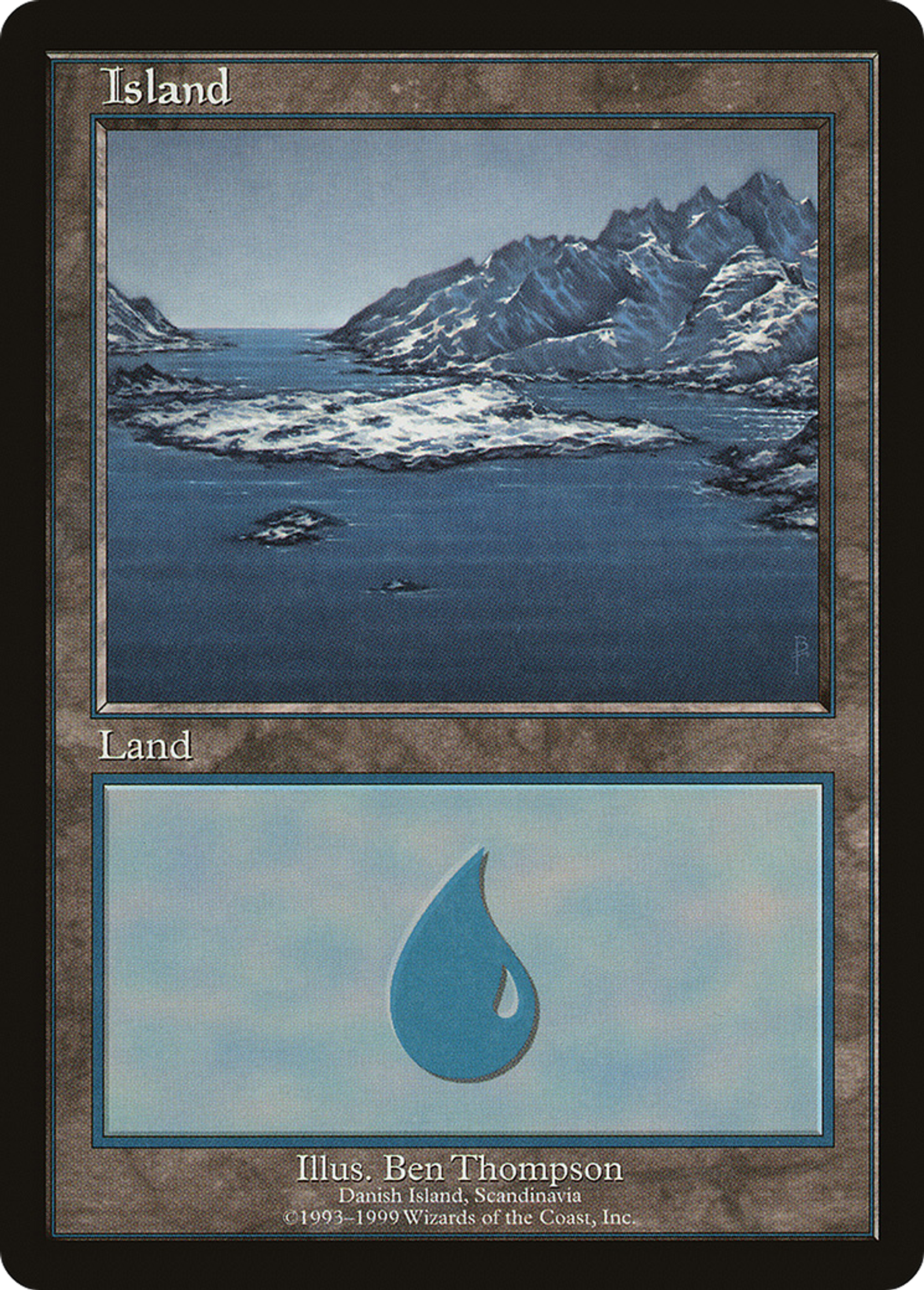 Island — European Land Program — Magic: The Gathering