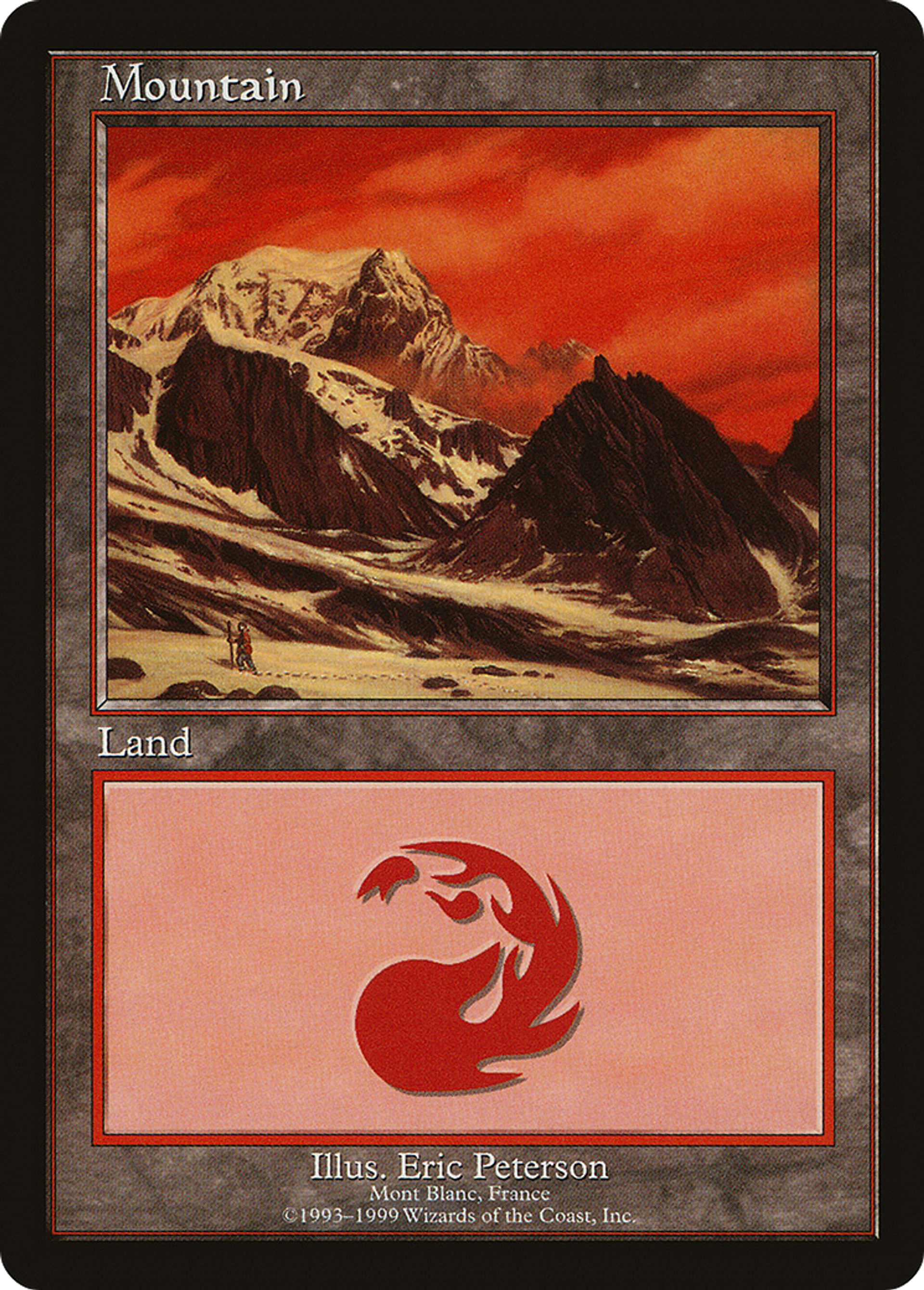 Mountain — European Land Program — Magic: The Gathering