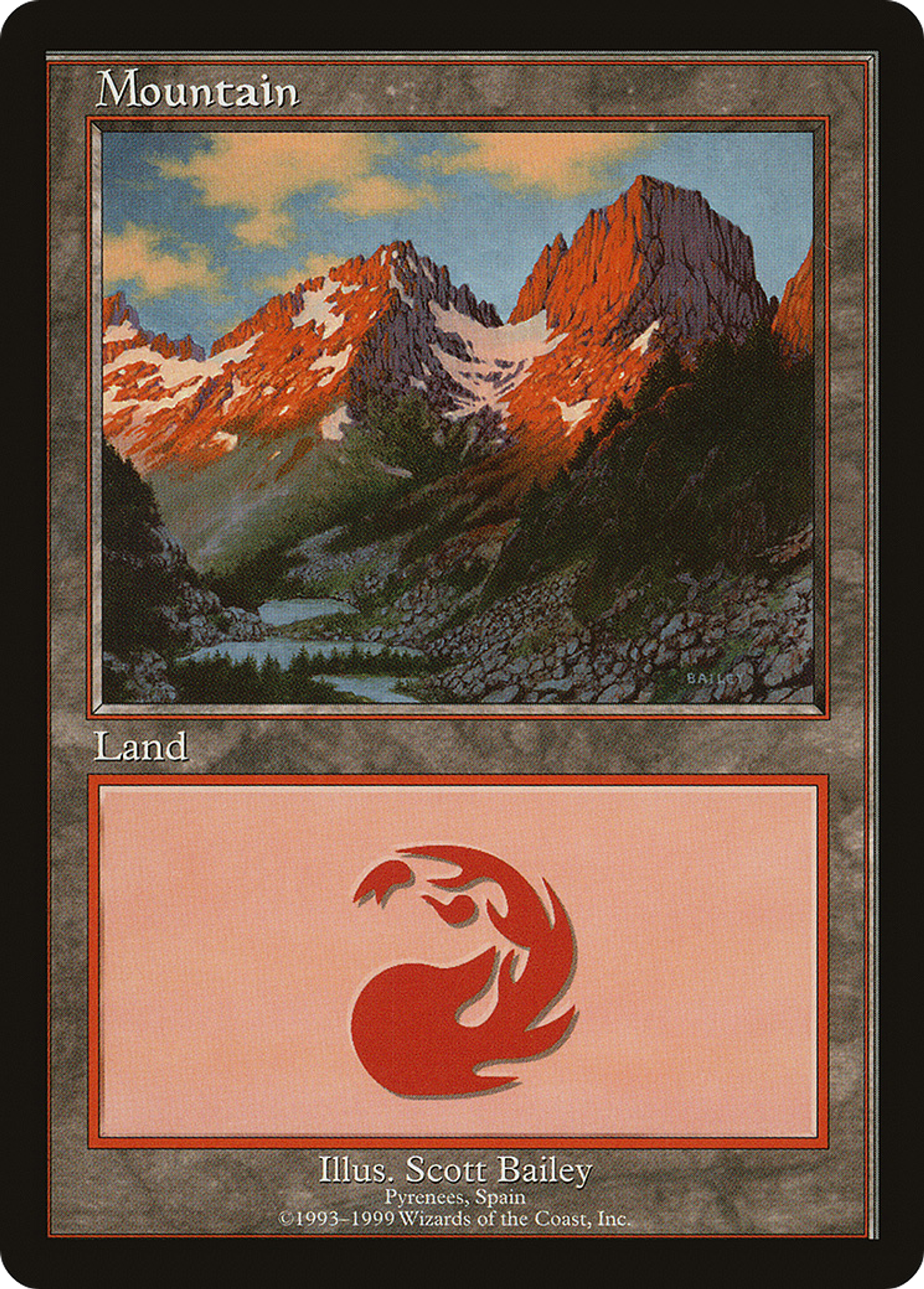 Mountain — European Land Program — Magic: The Gathering