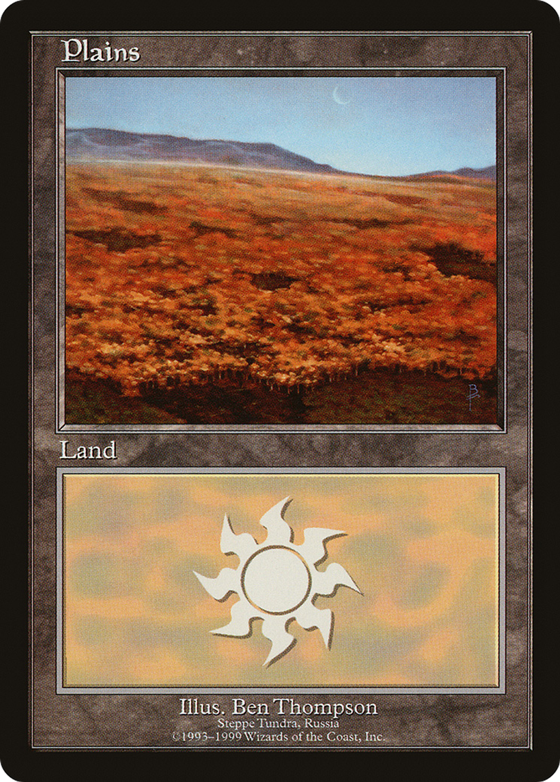 Plains — European Land Program — Magic: The Gathering