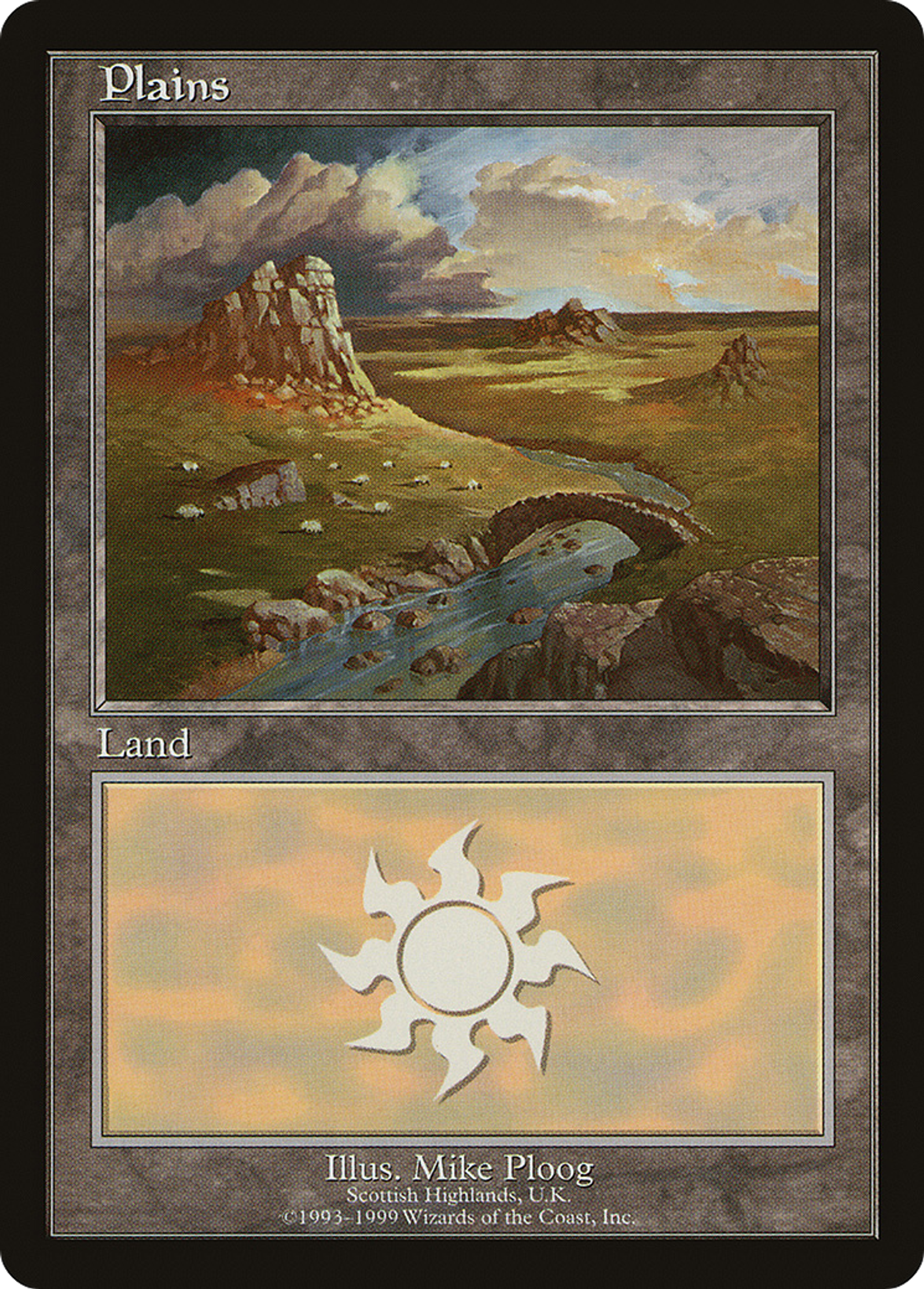 Plains — European Land Program — Magic: The Gathering