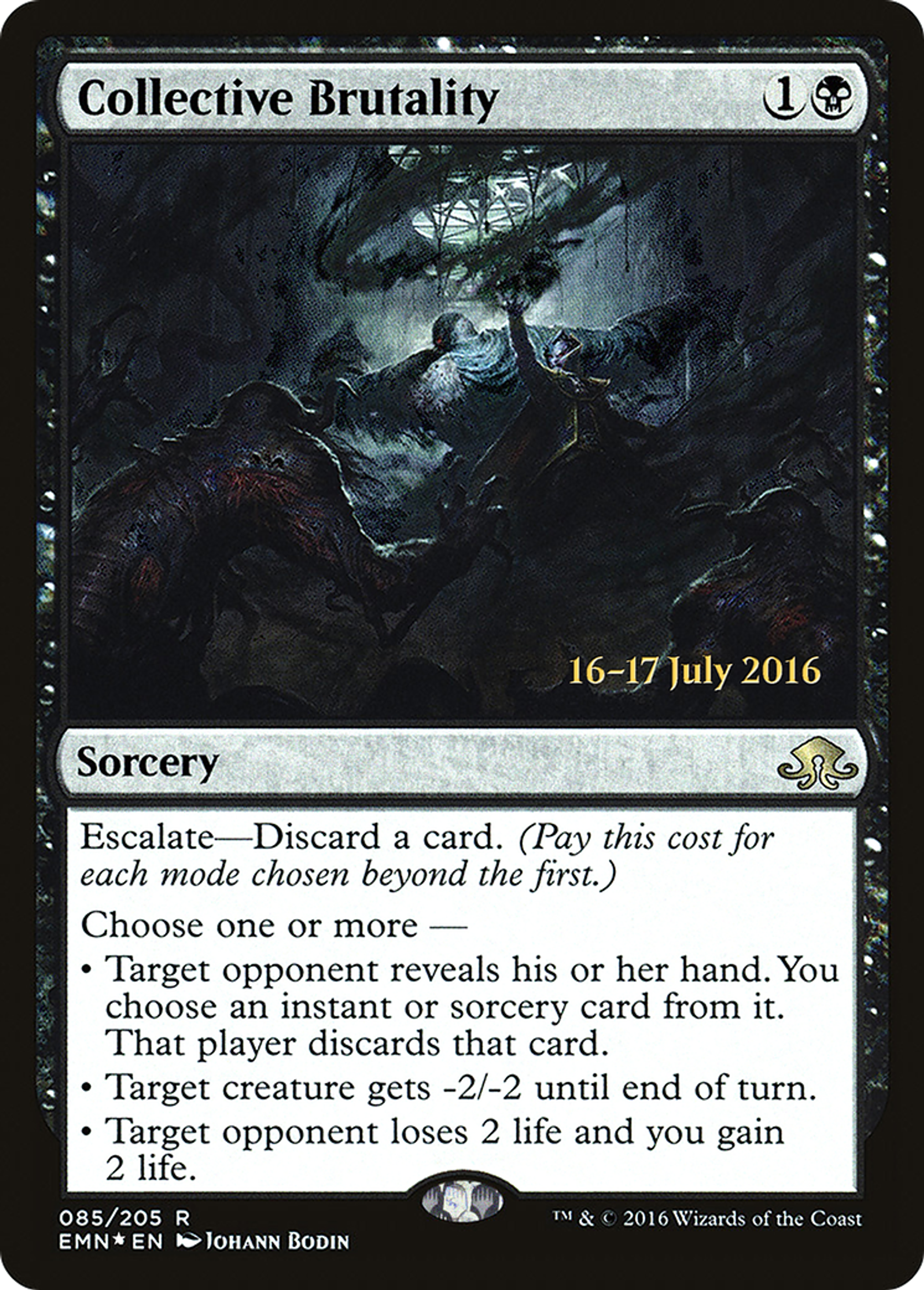 Collective Brutality — Eldritch Moon Promos — Magic: The Gathering