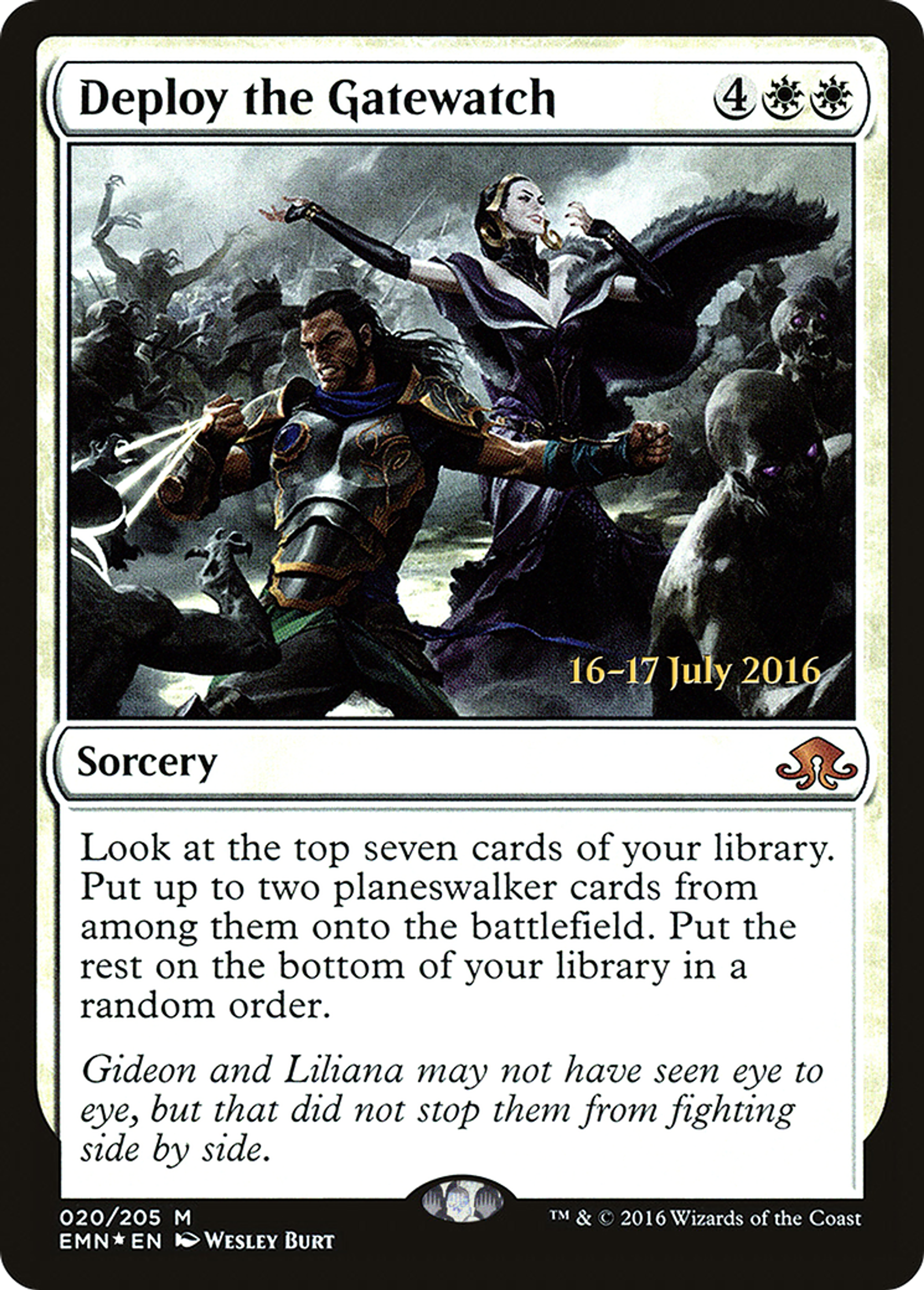 Deploy the Gatewatch — Eldritch Moon Promos — Magic: The Gathering