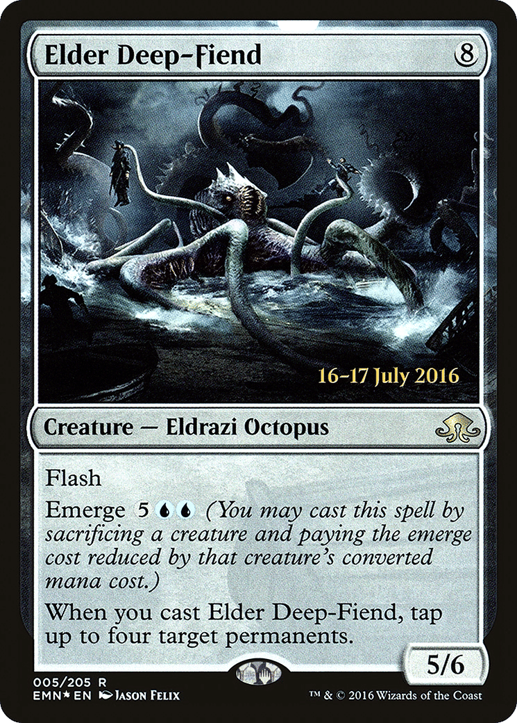 Ancêtre fielleux des profondeurs — Eldritch Moon Promos — Magic: The Gathering