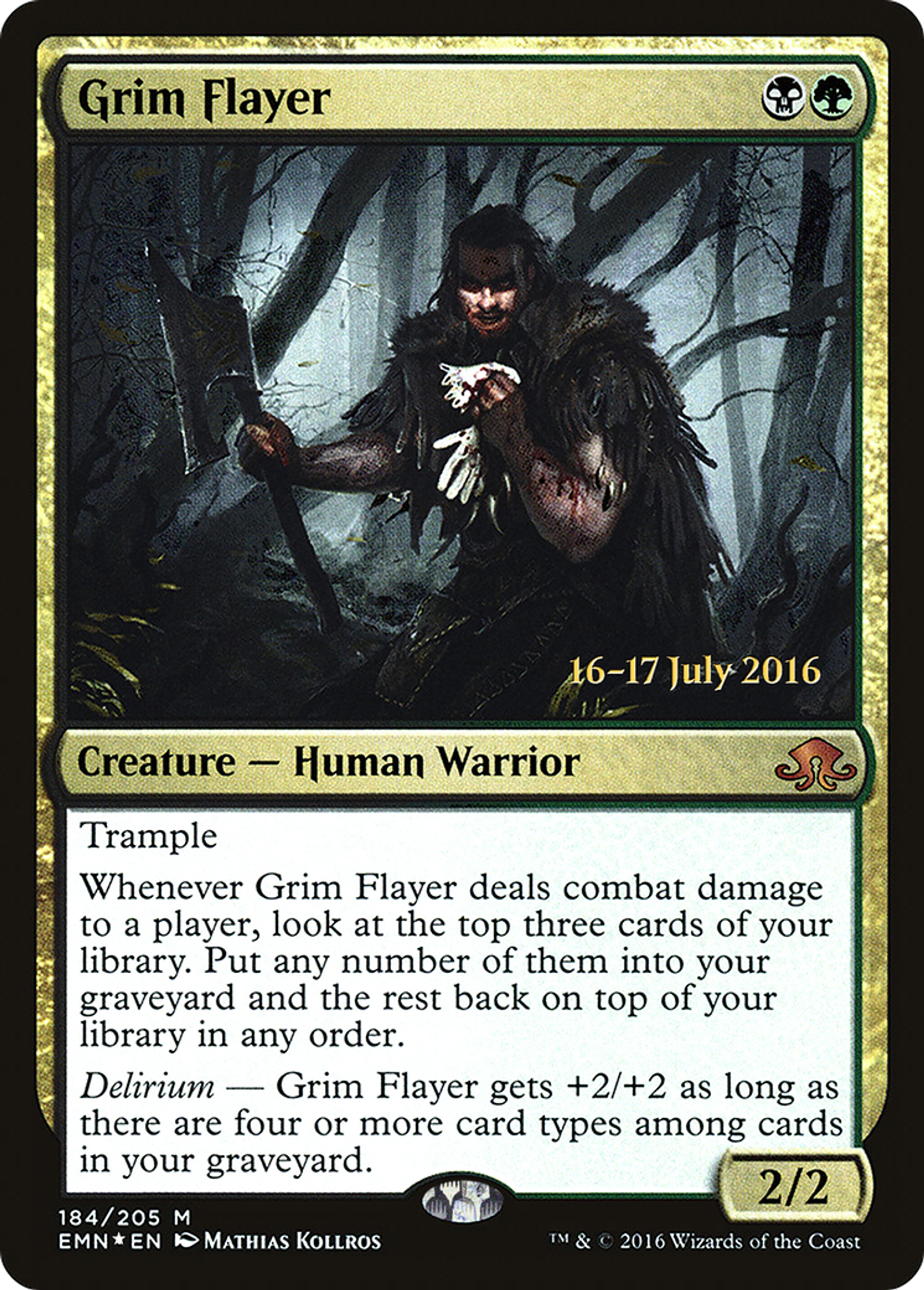 Grim Flayer — Eldritch Moon Promos — Magic: The Gathering