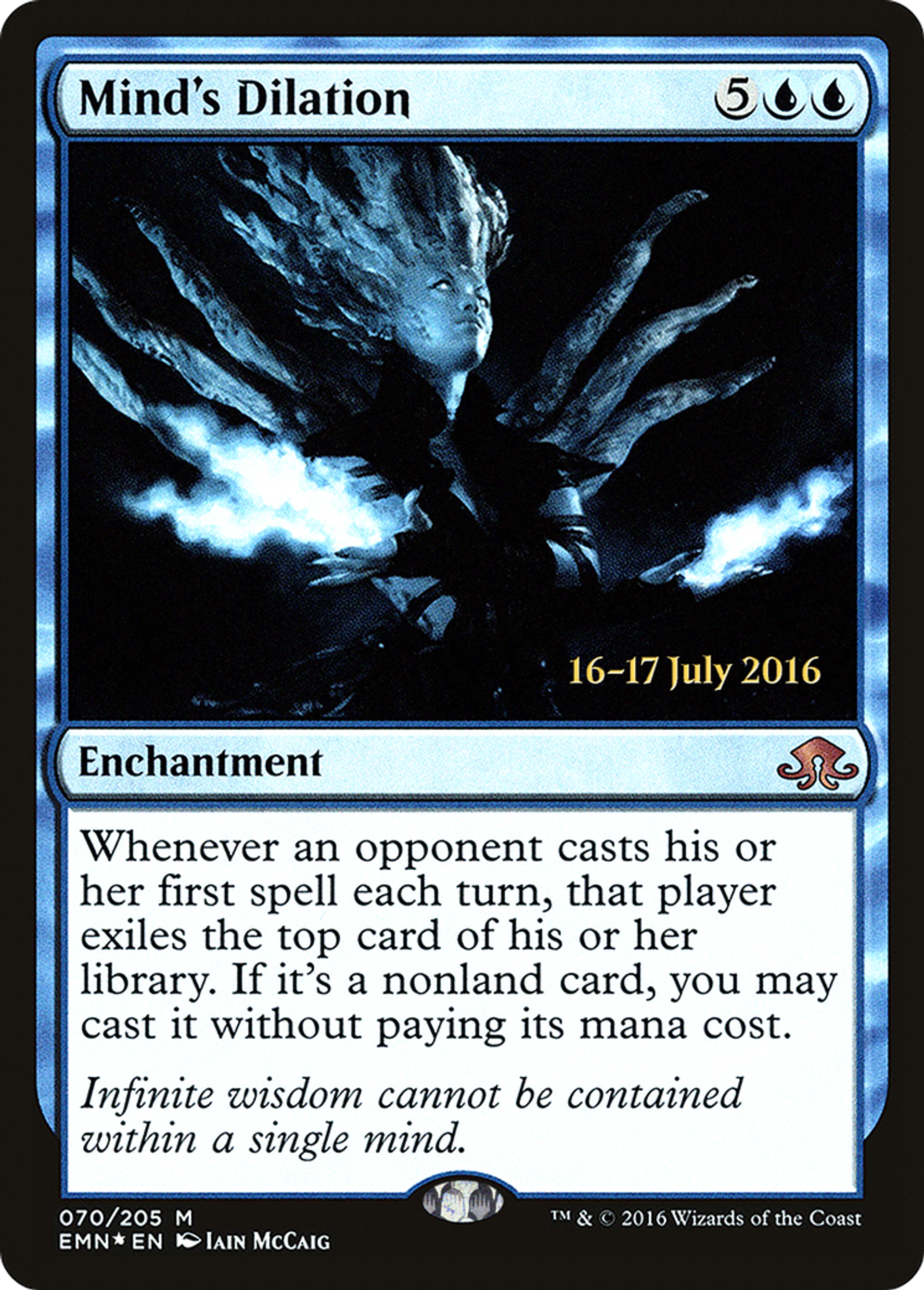 Mind's Dilation — Eldritch Moon Promos — Magic: The Gathering