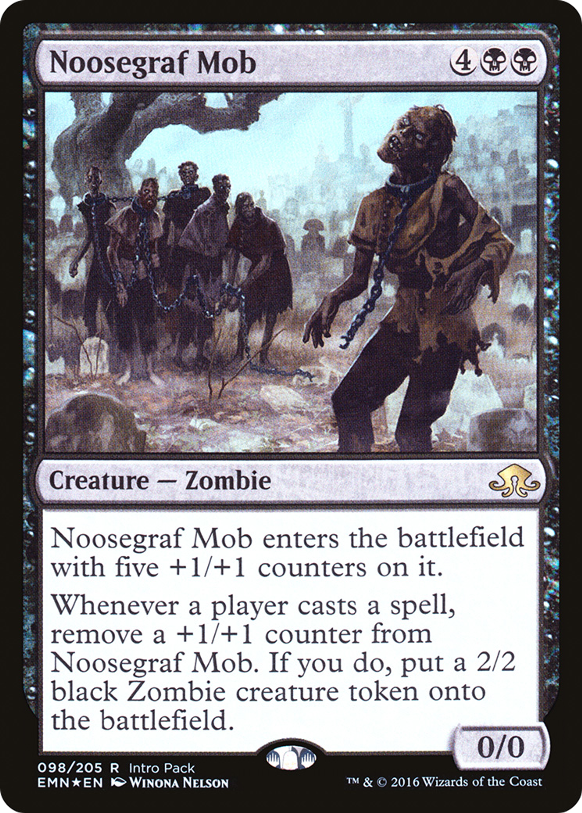 Noosegraf Mob — Eldritch Moon Promos — Magic: The Gathering
