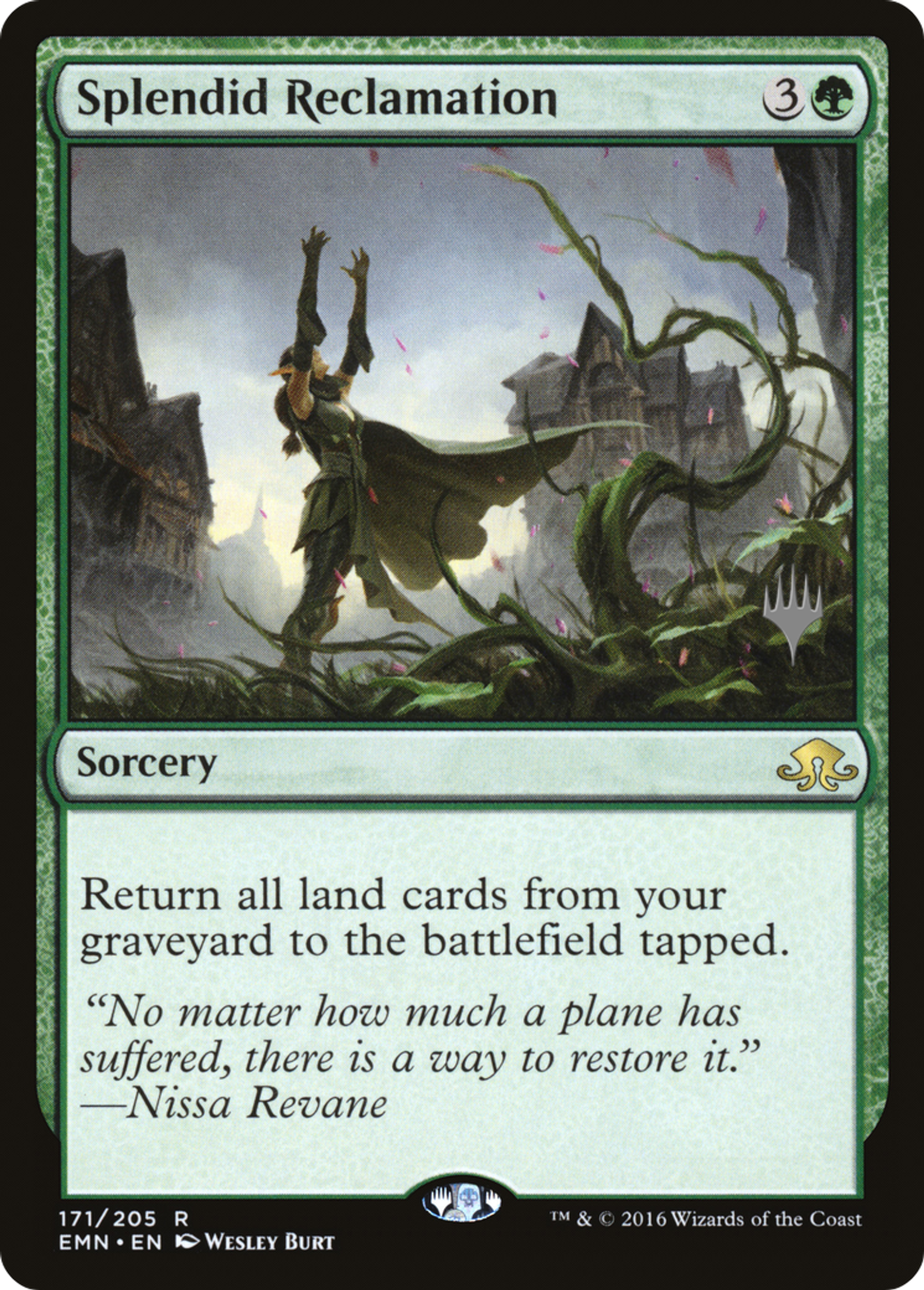 Splendid Reclamation — Eldritch Moon Promos — Magic: The Gathering