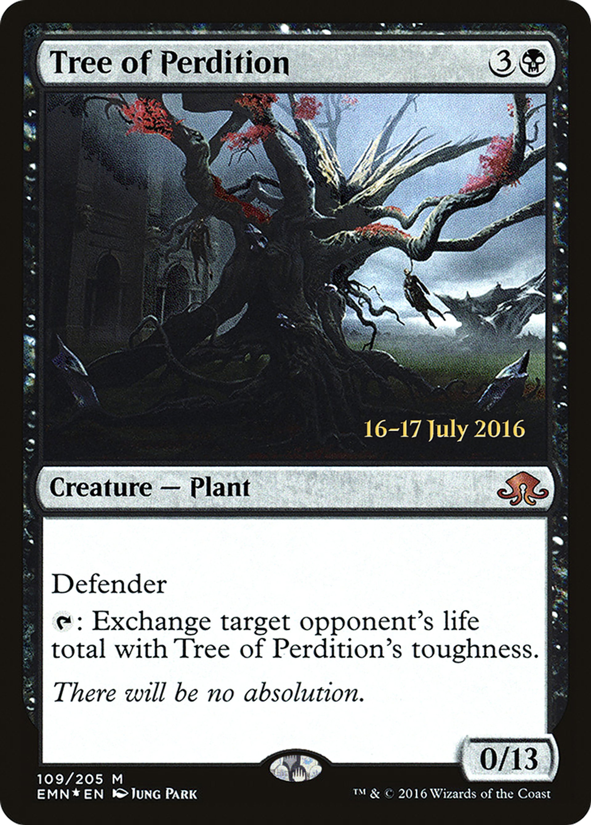 Tree of Perdition — Eldritch Moon Promos — Magic: The Gathering
