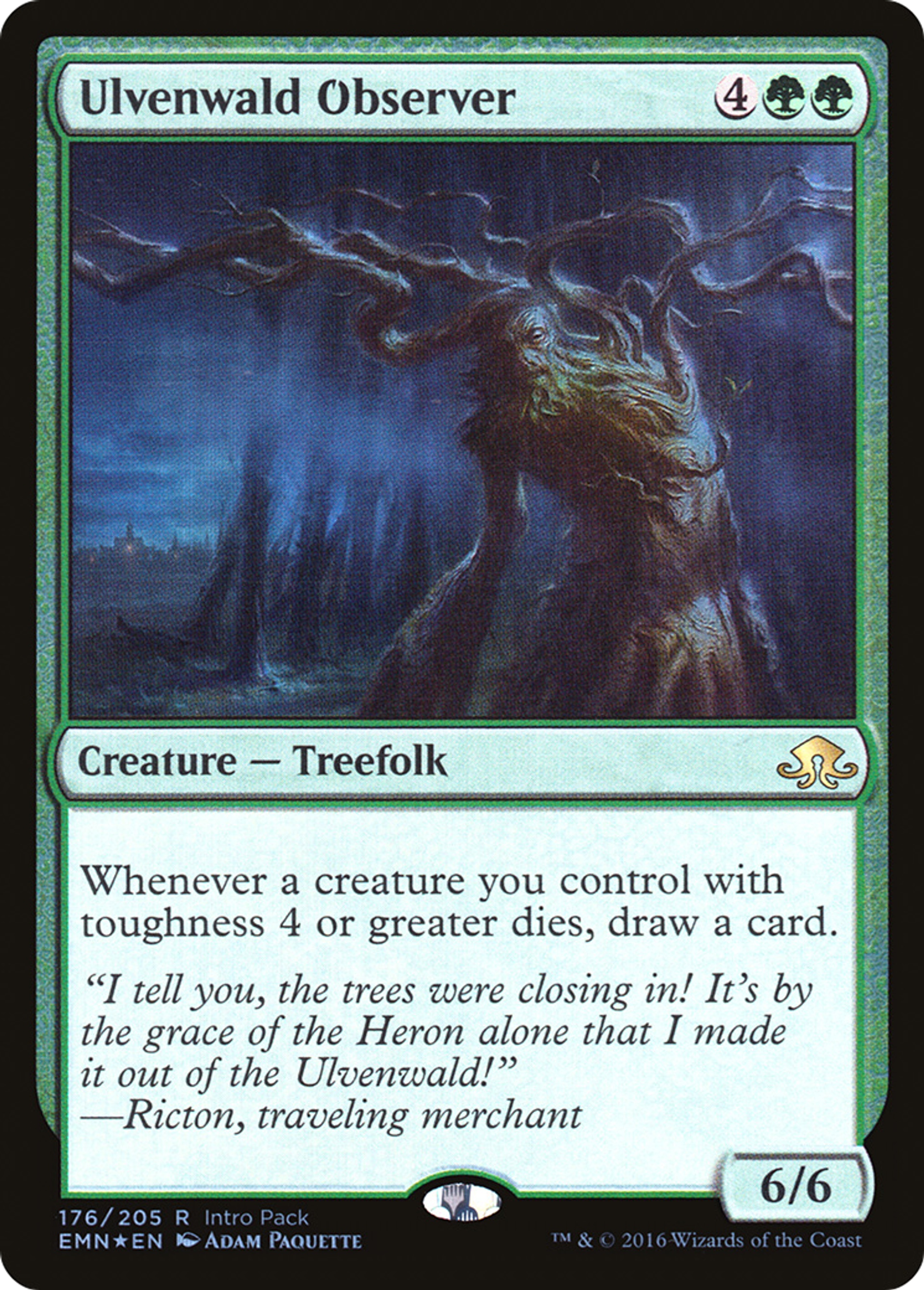 Ulvenwald Observer — Eldritch Moon Promos — Magic: The Gathering