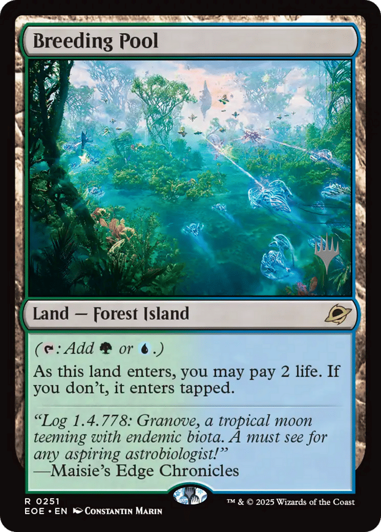 Breeding Pool — Edge of Eternities Promos — Magic: The Gathering