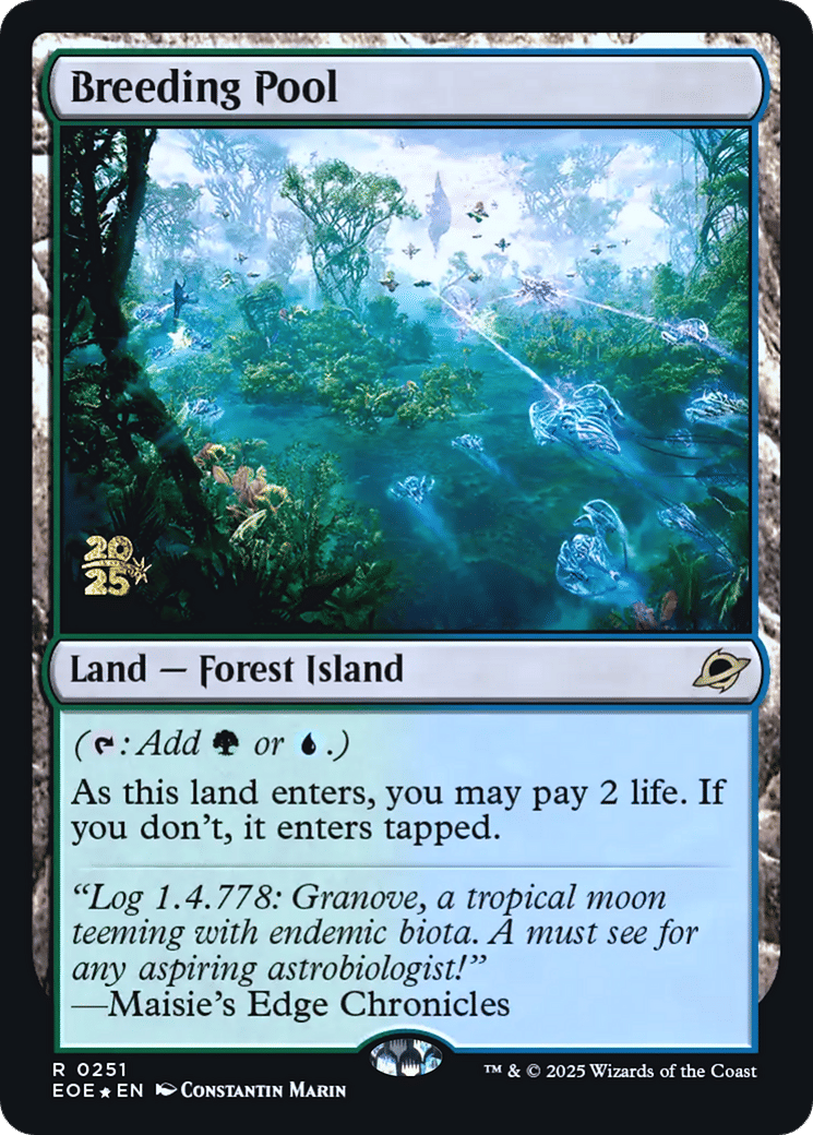 Breeding Pool — Edge of Eternities Promos — Magic: The Gathering