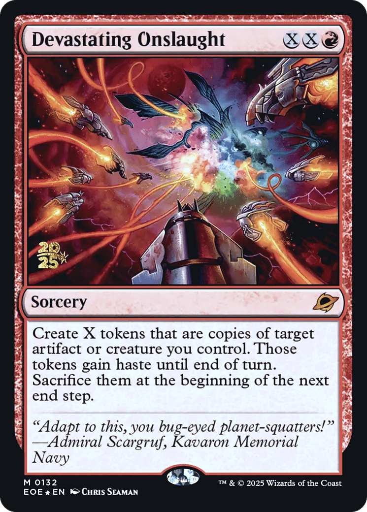 Devastating Onslaught — Edge of Eternities Promos — Magic: The Gathering
