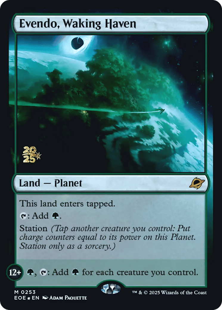 Evendo, Waking Haven — Edge of Eternities Promos — Magic: The Gathering