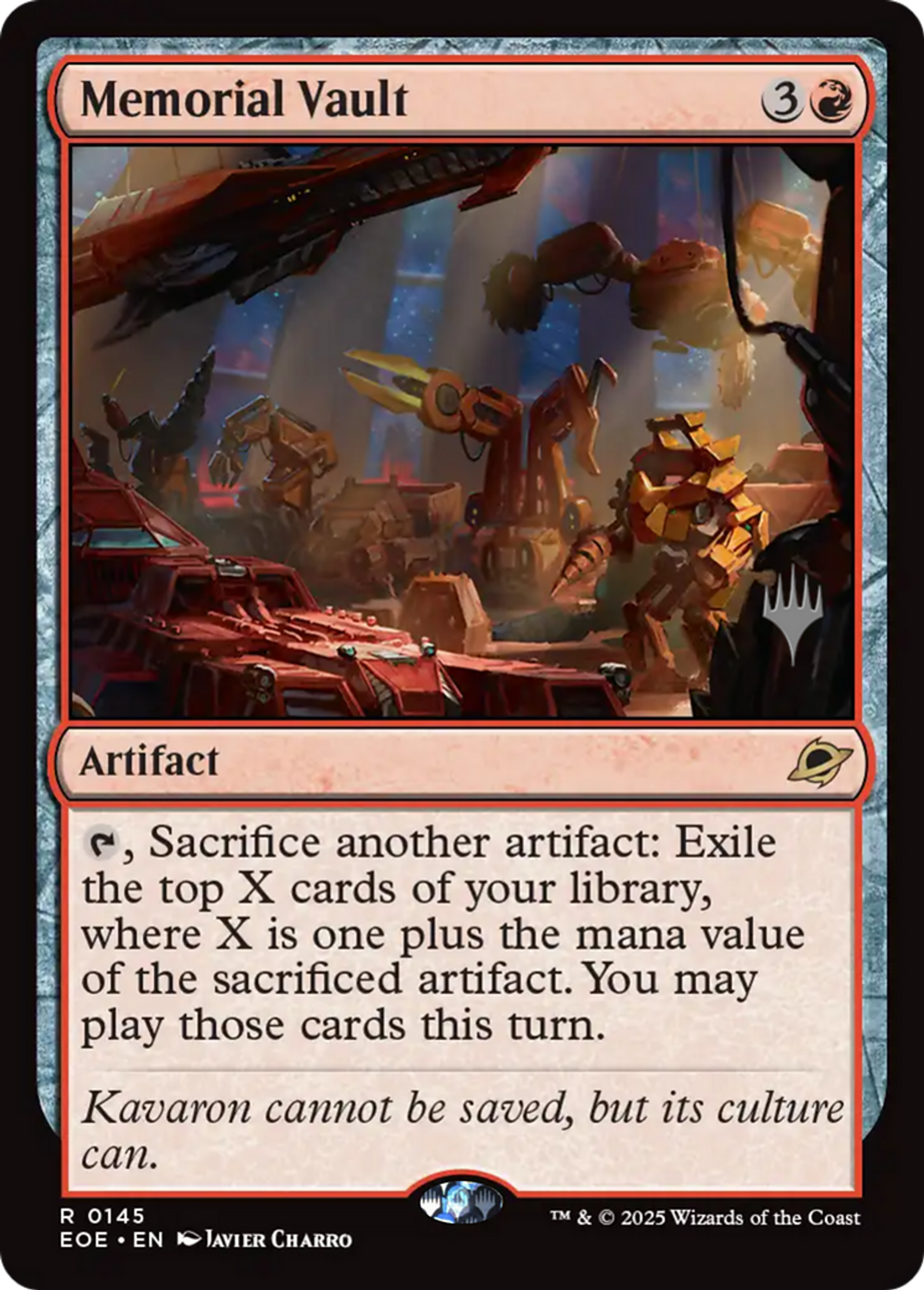 Salle forte mémoriale — Edge of Eternities Promos — Magic: The Gathering