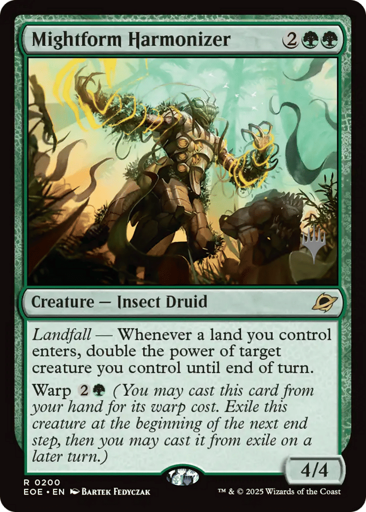 Mightform Harmonizer — Edge of Eternities Promos — Magic: The Gathering