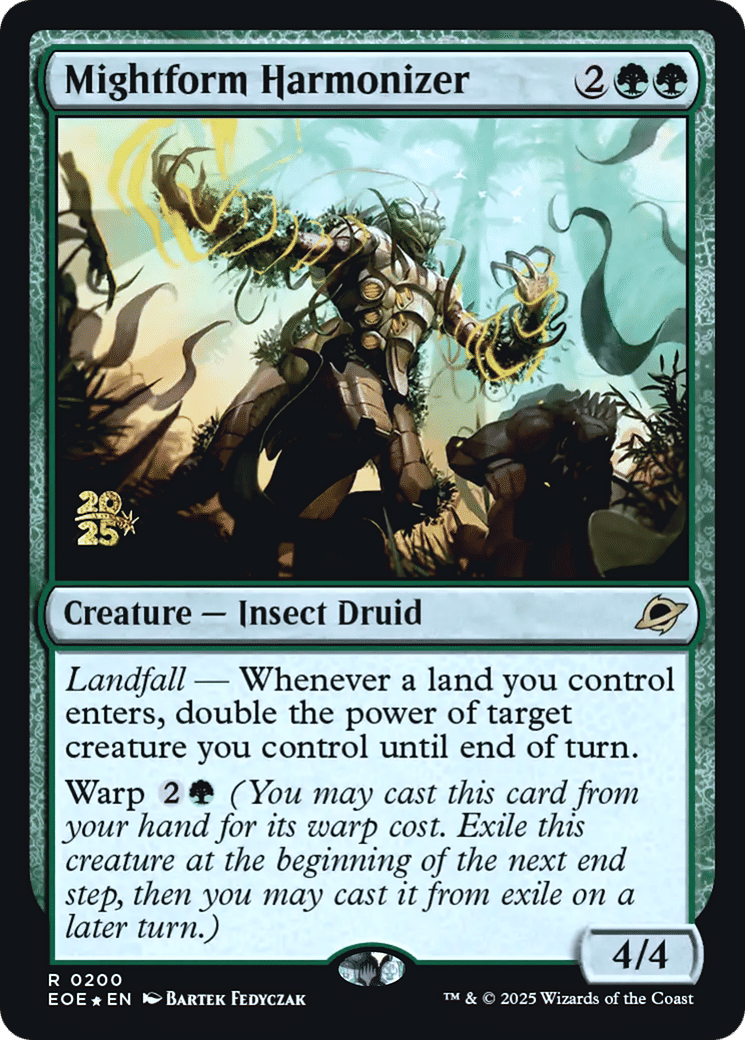 Mightform Harmonizer — Edge of Eternities Promos — Magic: The Gathering