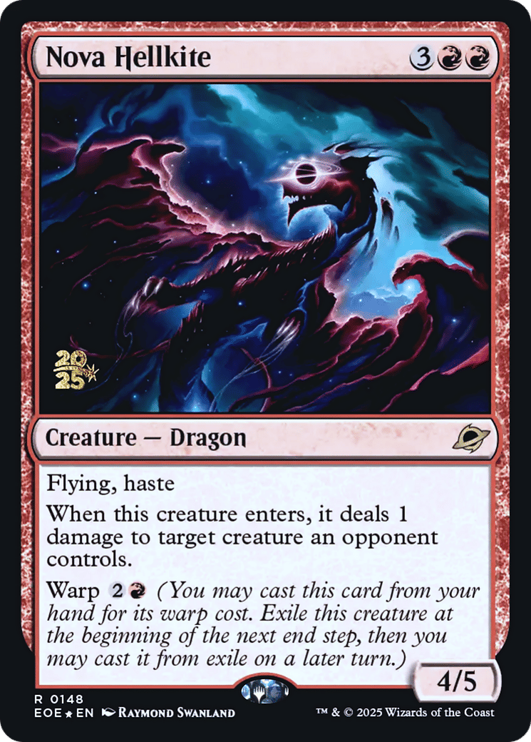 Nova Hellkite — Edge of Eternities Promos — Magic: The Gathering