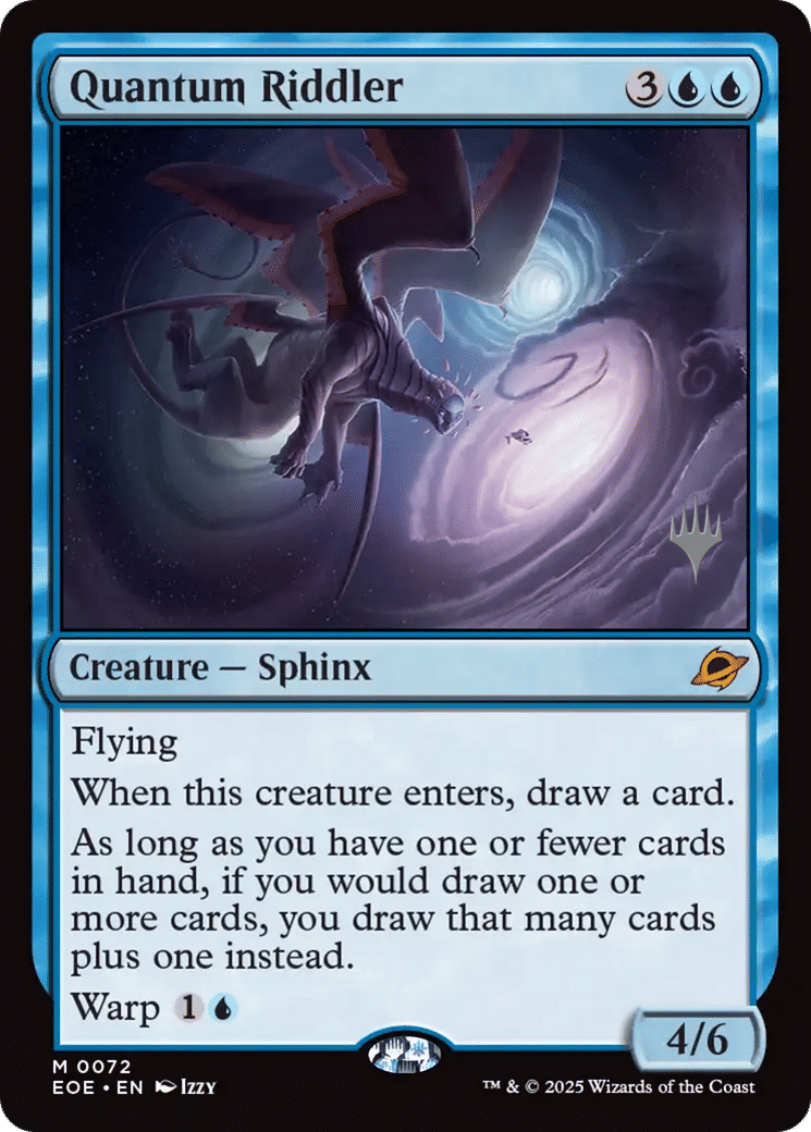 Quantum Riddler — Edge of Eternities Promos — Magic: The Gathering