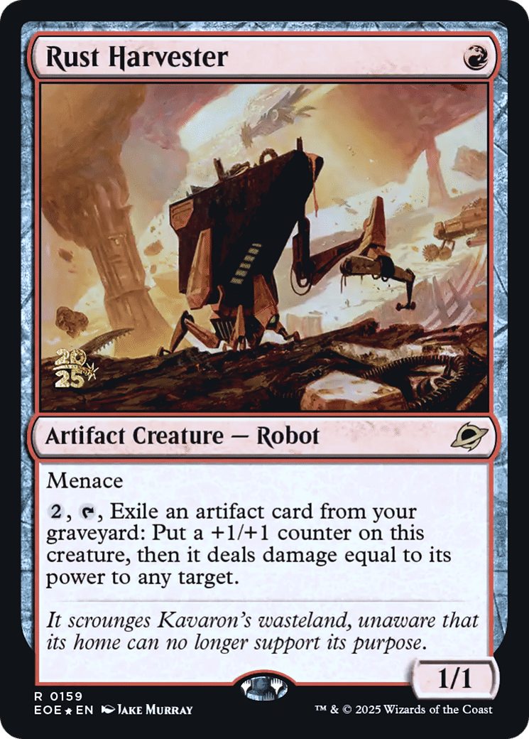 Moissonneur de rouille — Edge of Eternities Promos — Magic: The Gathering